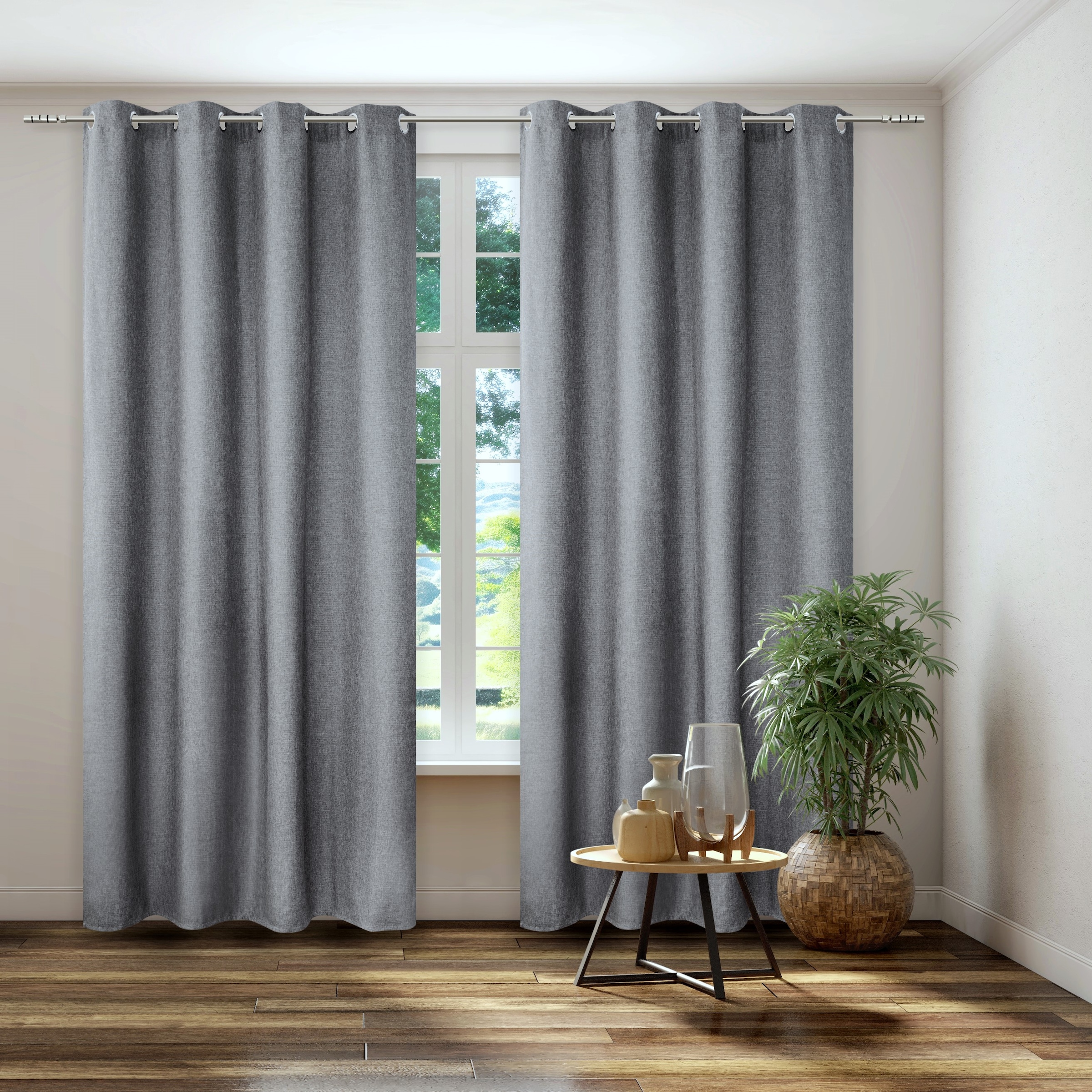 Kutti Vorhang "Dimout" Ösen 1 Stk. tlg. Verdunkelung, Thermo, isolierend, e günstig online kaufen