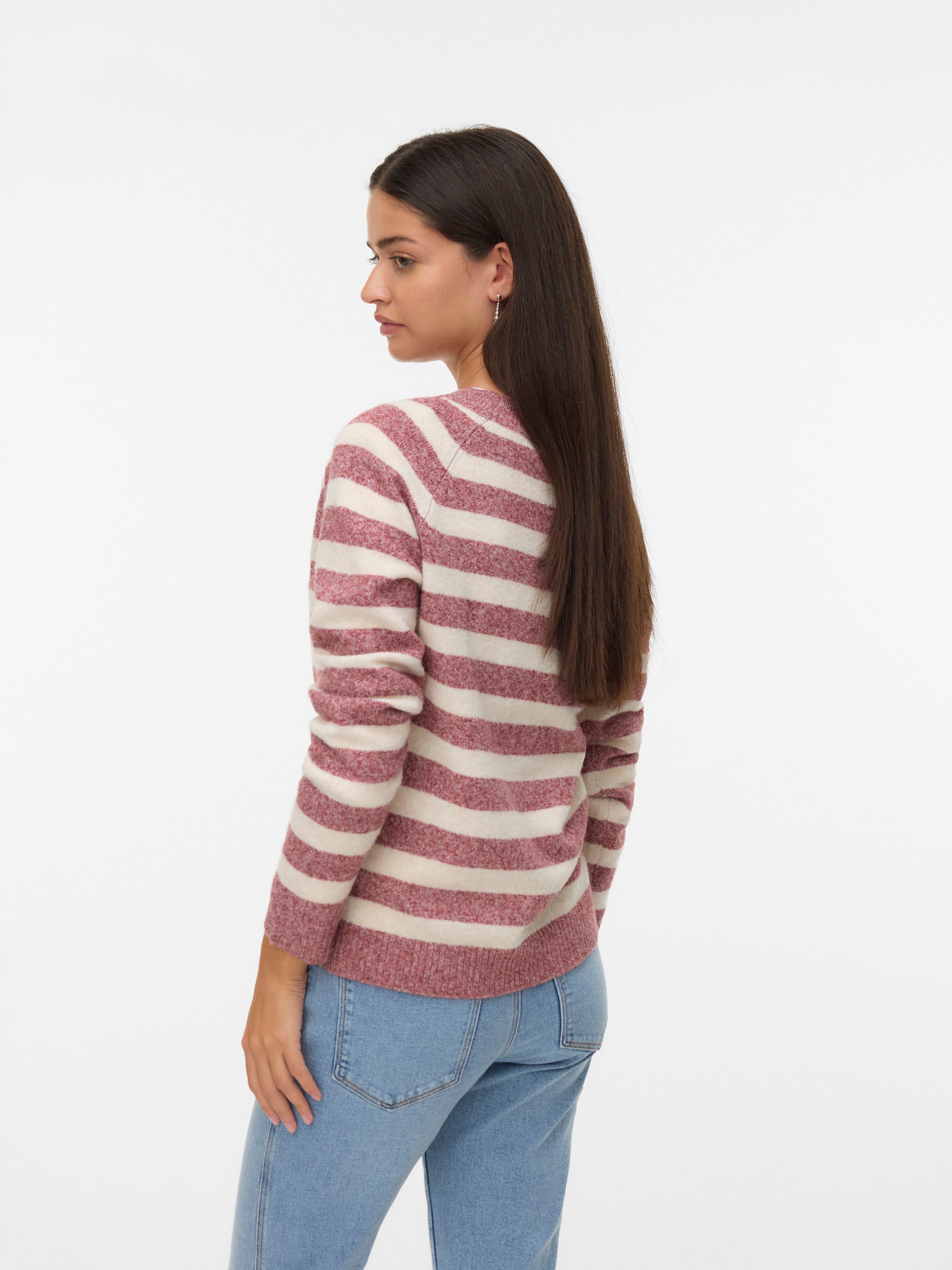 Vero Moda Rundhalspullover »VMDOFFY LS O-NECK BLOUSE GA NOOS«