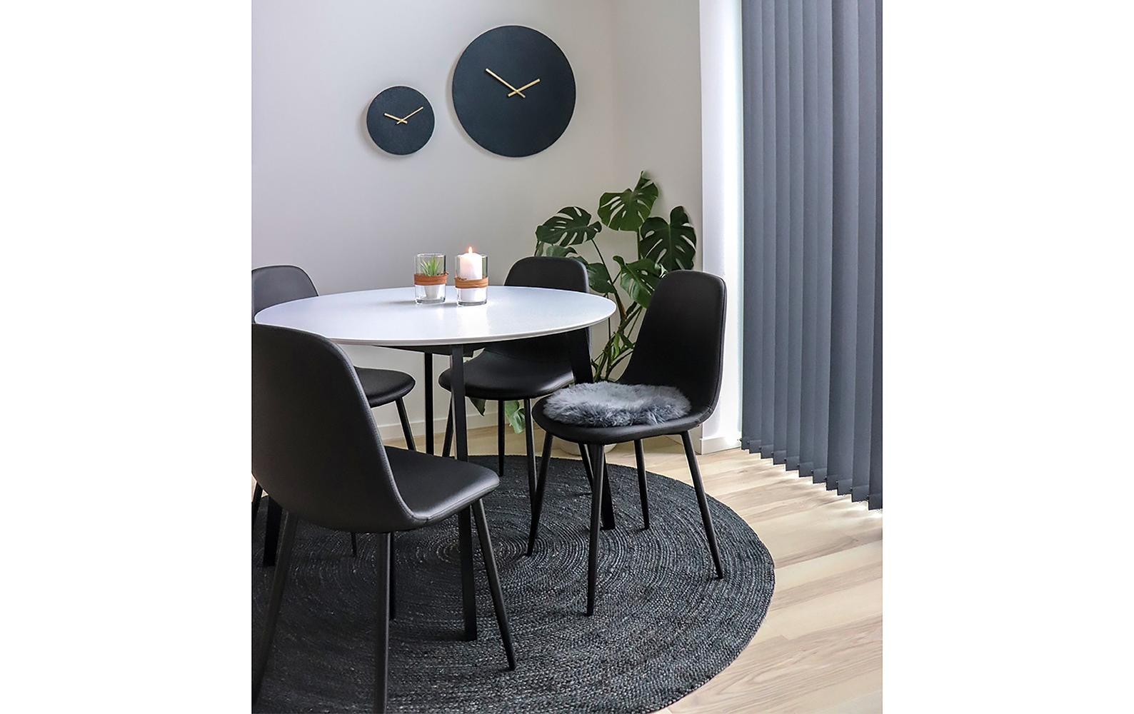 House Nordic Fellteppich »Nordic grau« rund