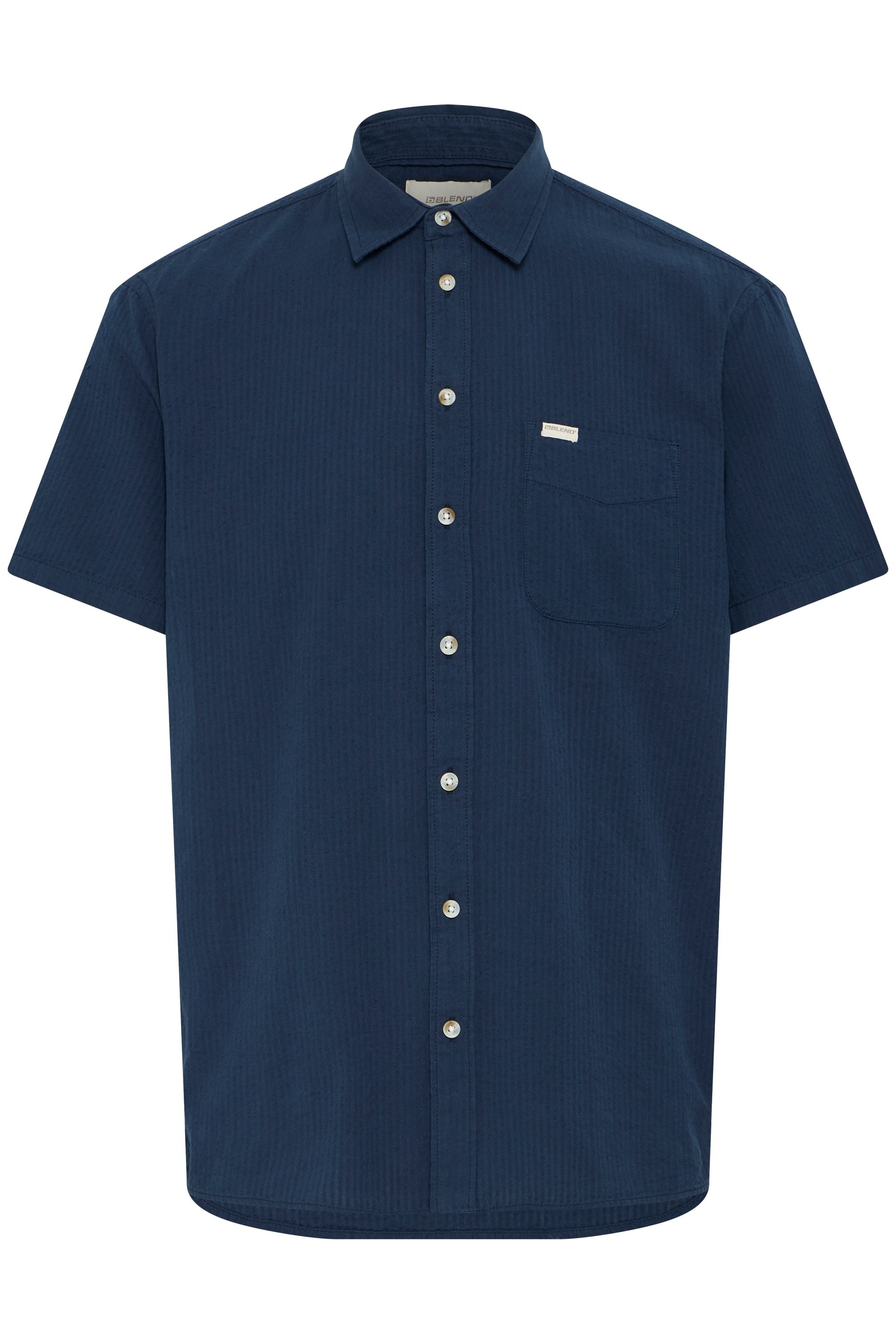 Blend Kurzarmhemd "BHAlke" Lässiges Kurzarmhemd mit Brusttasche günstig online kaufen