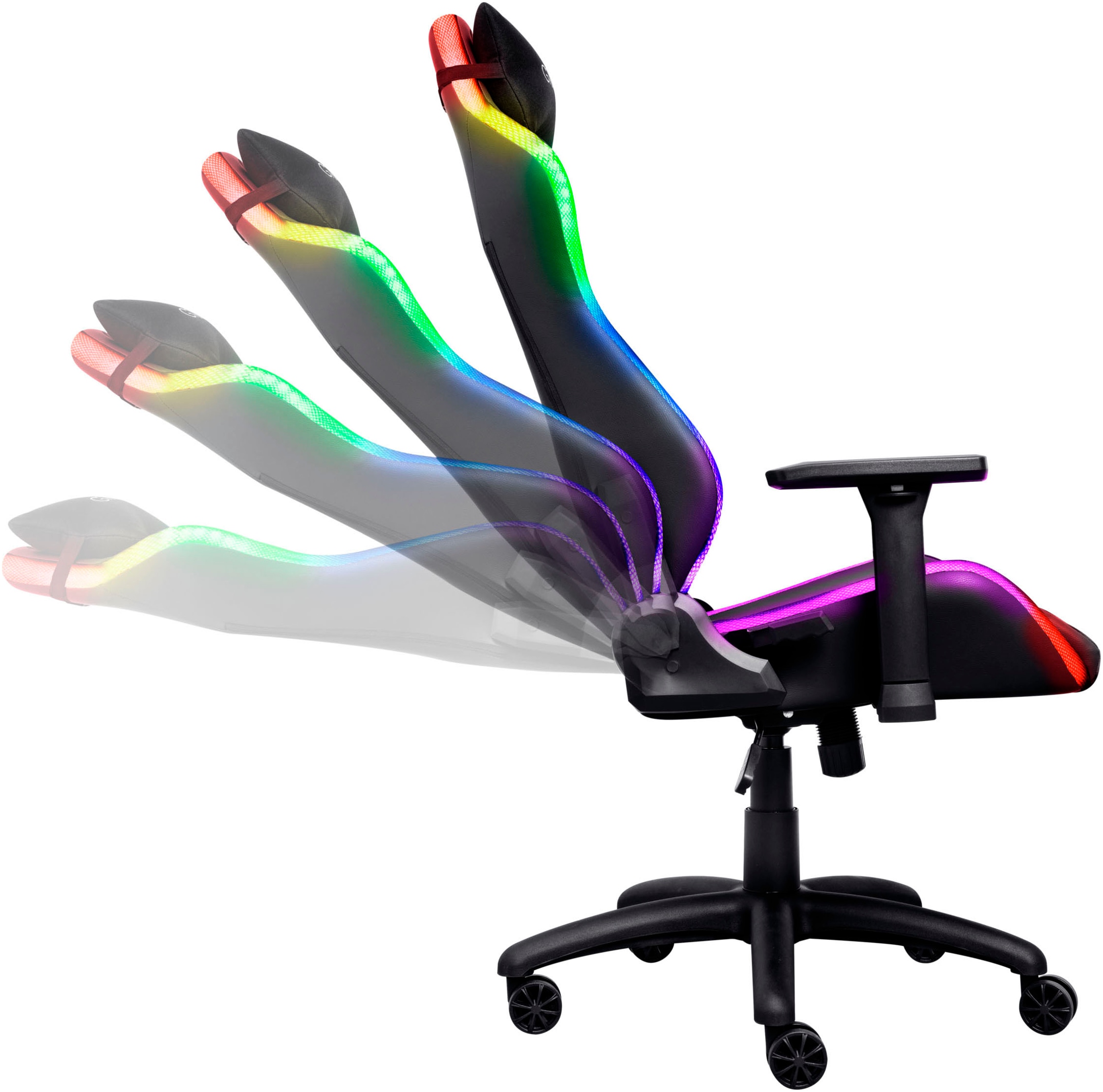 Trust Gaming-Stuhl »GXT719 RUYA RGB«, Kunstleder