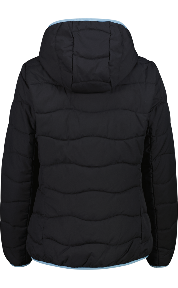 CMP Steppjacke »WOMAN JACKET FIX HOOD« mit Kapuze winddicht, wasserabweisend, atmungsaktiv