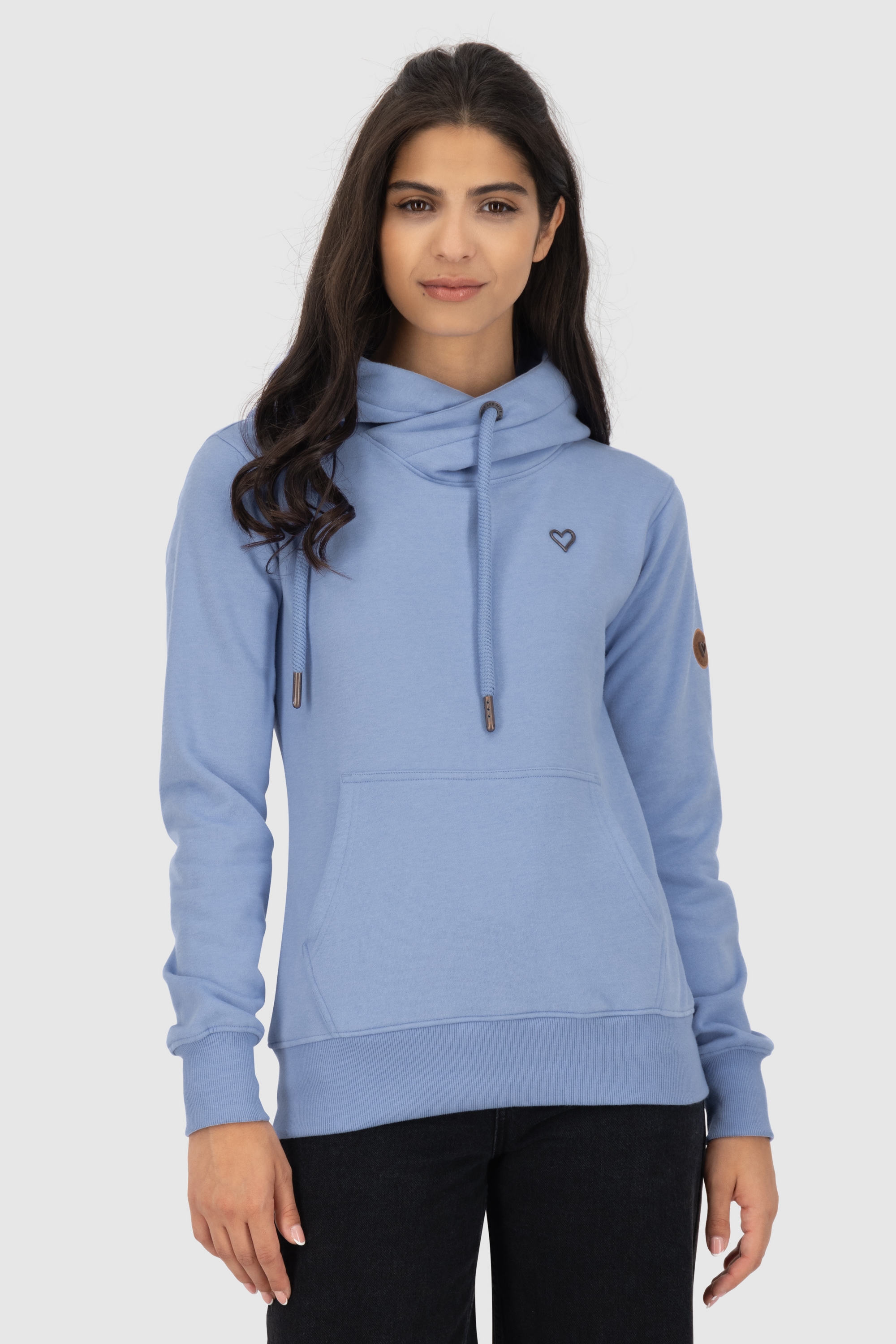 Alife & Kickin Kapuzensweatshirt »Damen SarahAK A«, Hoodie Kapuzenpullover, Sweatshirt mit Kapuze und Kängurutasche