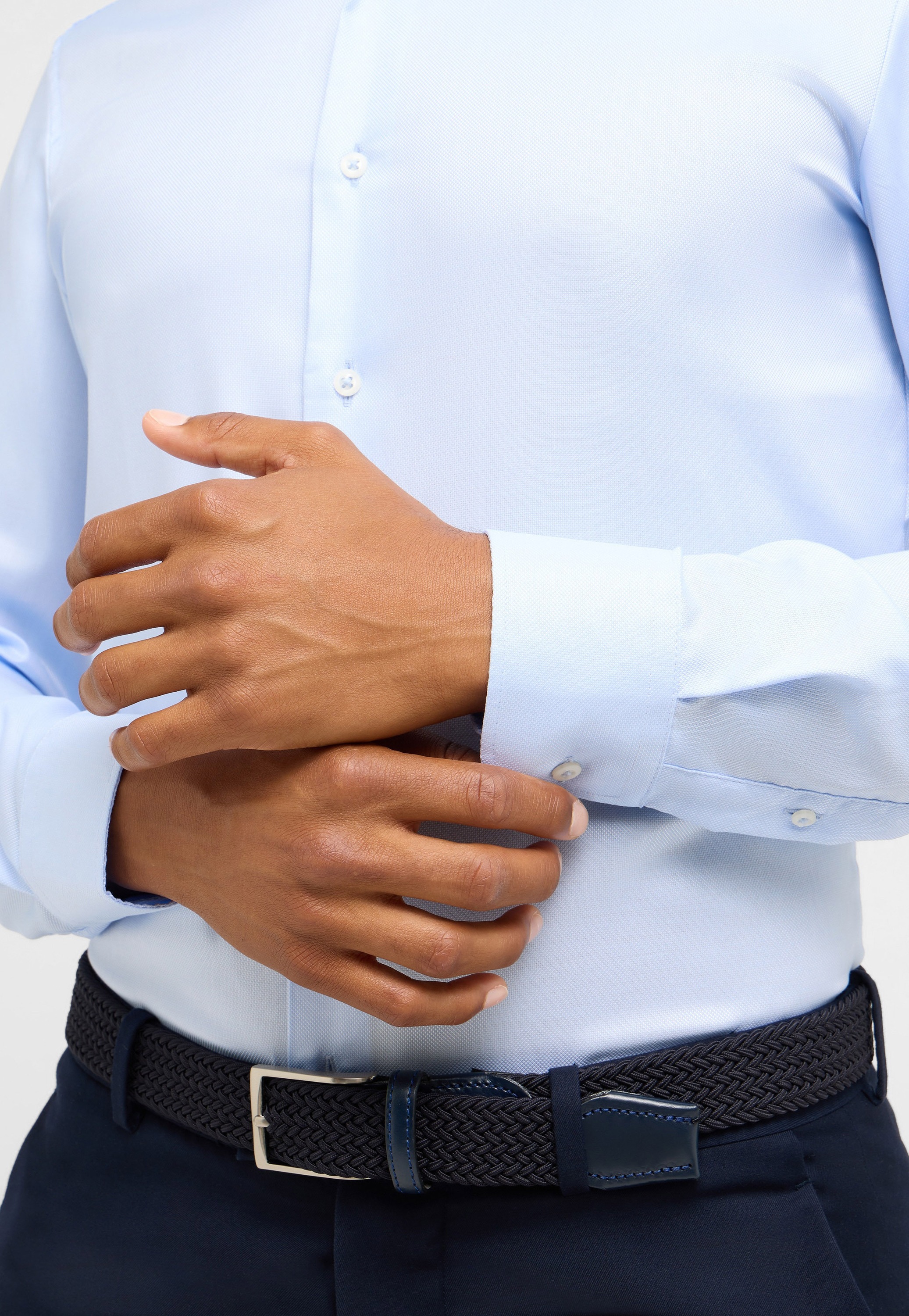 Thumbnail - Eterna Langarmhemd "SLIM FIT" EASY IRON (bügelleicht)