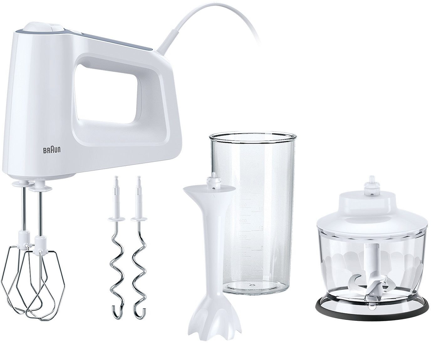 Braun MultiMix 3 Handmixer HM 3135 WH 4644-HM3135WH - Image 6