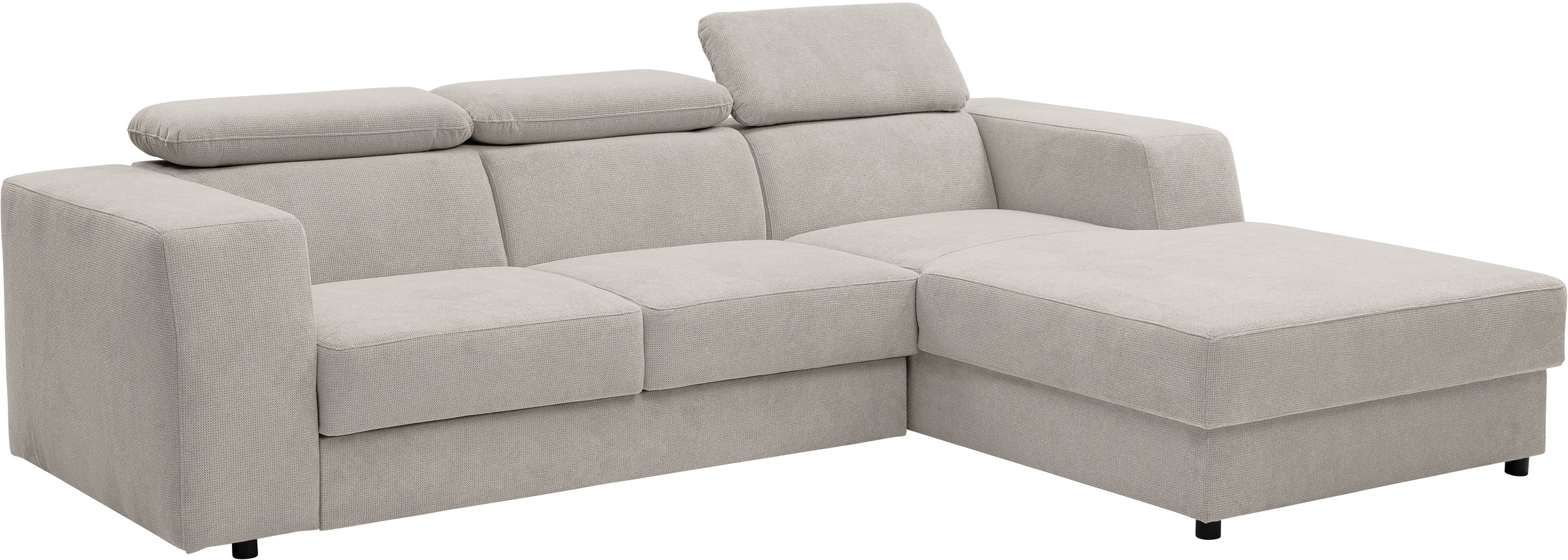 Thumbnail - WERK2 Ecksofa "Cherry, modernes Sofa mit Komfortfunktionen, Breite 270cm, L-Form,", bequem, mit verstellbaren Kopfteilen...
