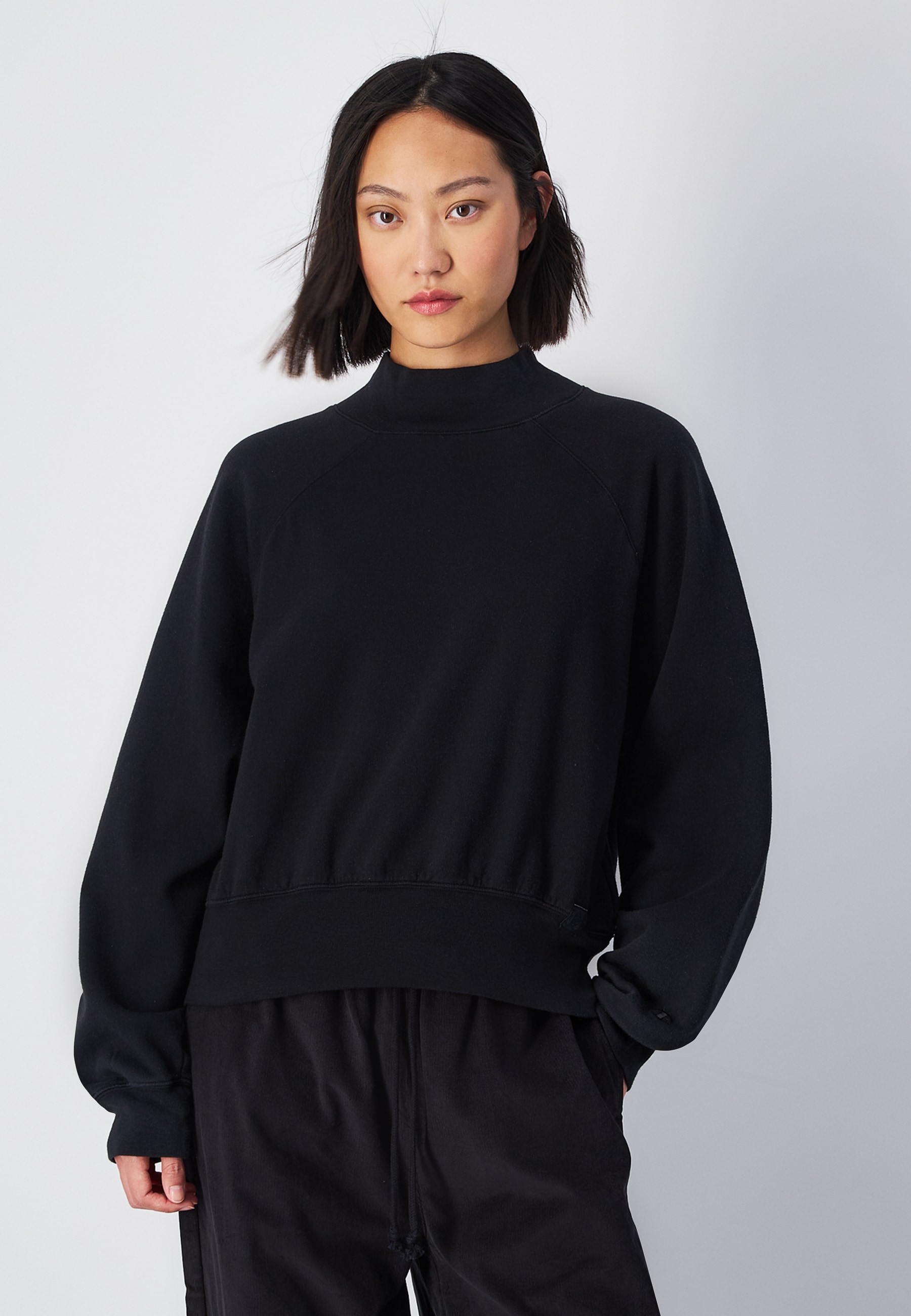 Sweatshirt »Mock Turtle Neck Long Sleeves Sweatshirt«