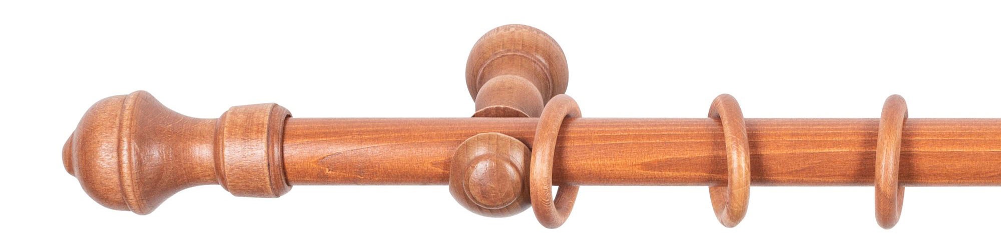 SN DECO GROUP Gardinenstange »Ares«, 1 läufig-läufig, Fixmaß