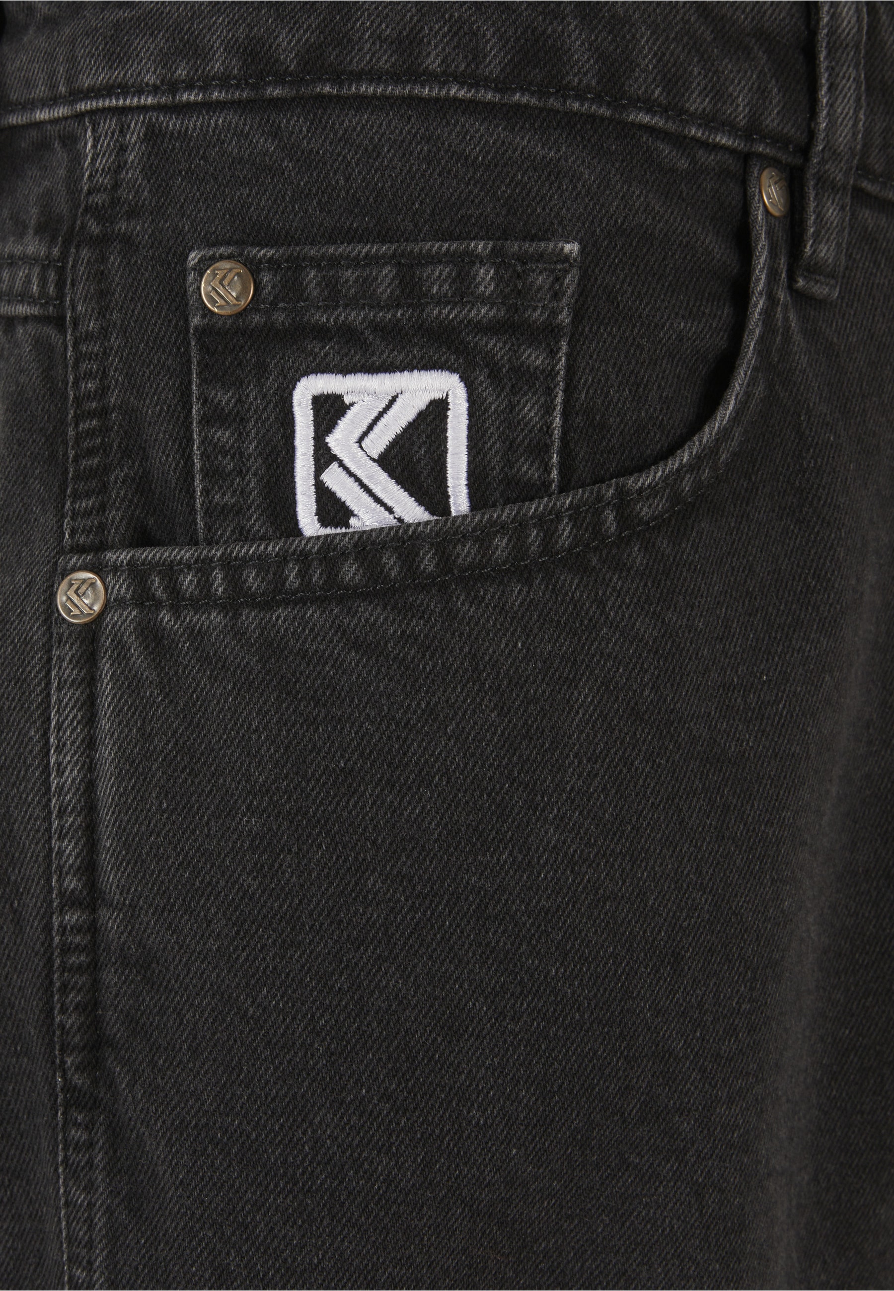 Karl Kani Straight-Jeans »Karl Kani Small Signature Tapered Five Pocket Denim«