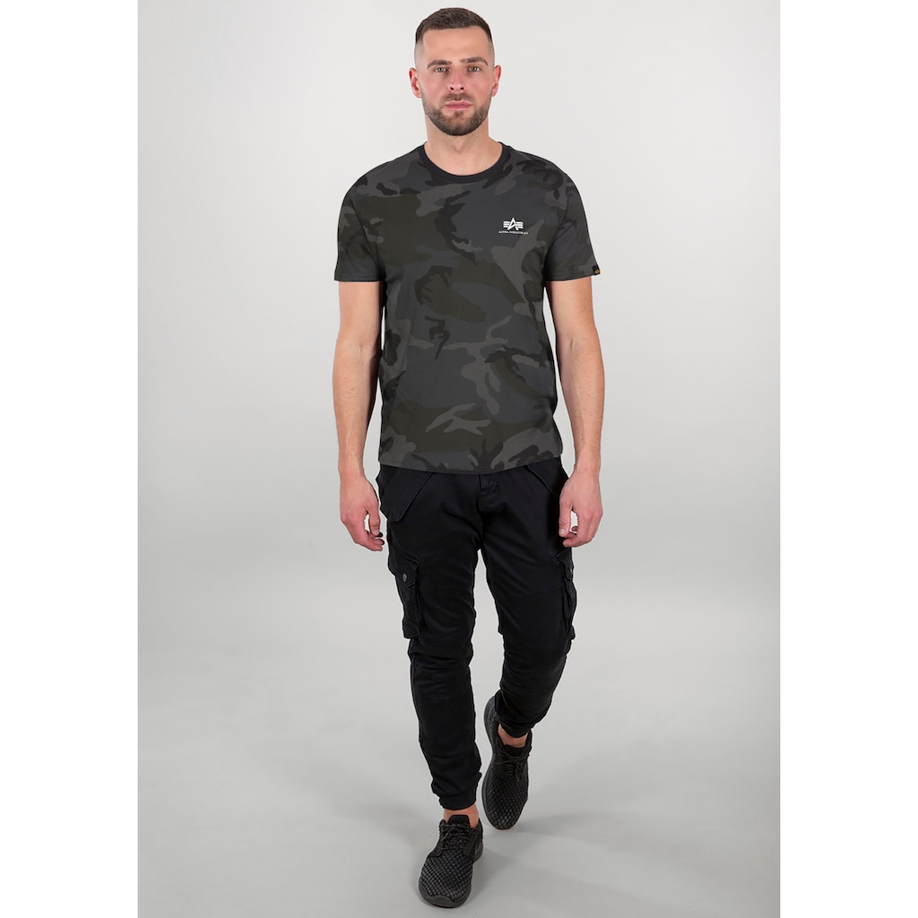 Alpha Industries Rundhalsshirt »Backprint T Camo«