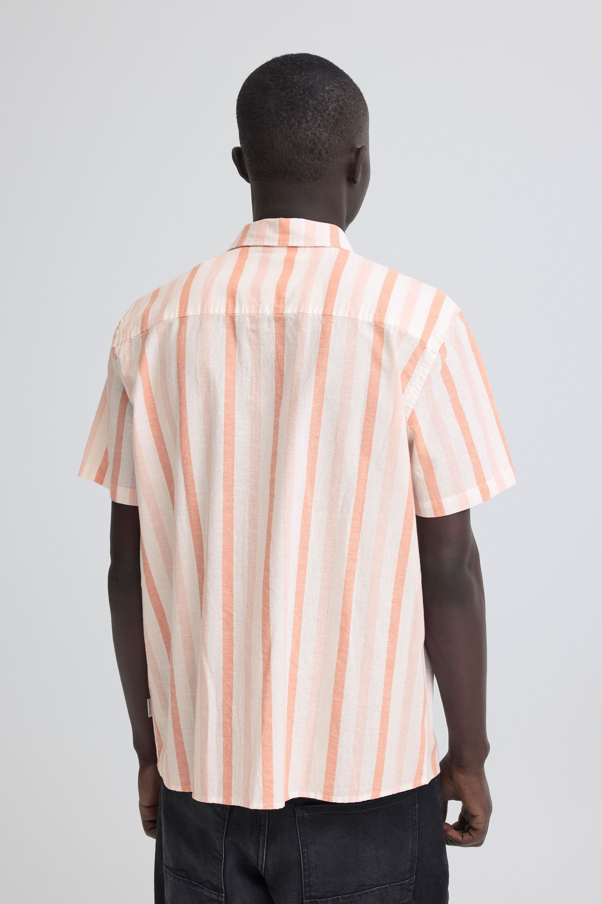 Blend Leinenhemd »BHAban« Farbenfrohes gestreiftes Hemd