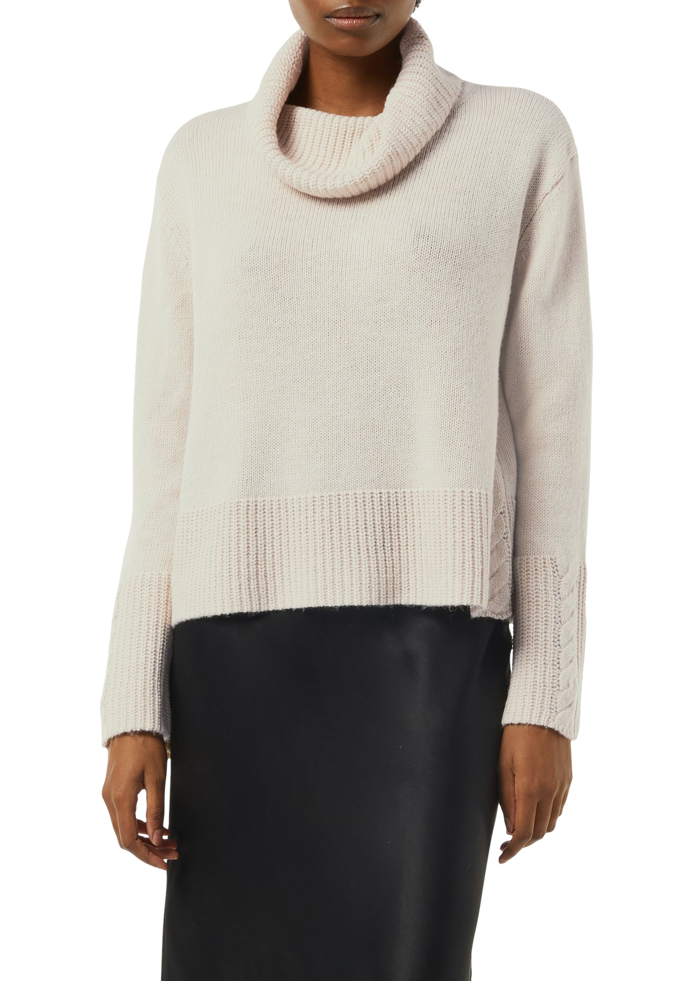 Comma Rollkragenpullover su Rippbündchen