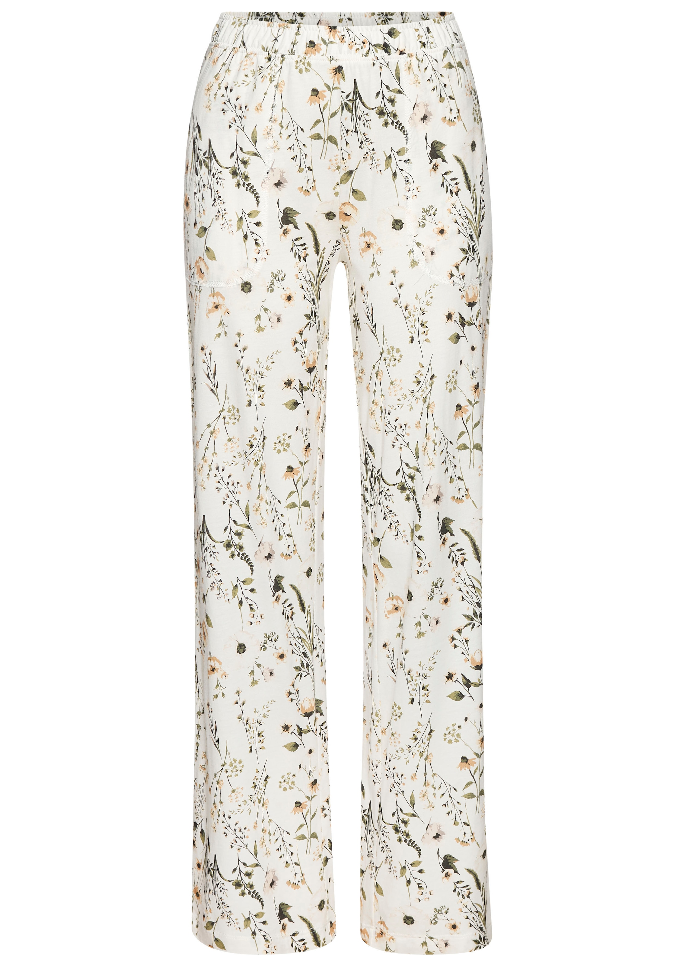LASCANA Pyjama Set Beige Patterned 3