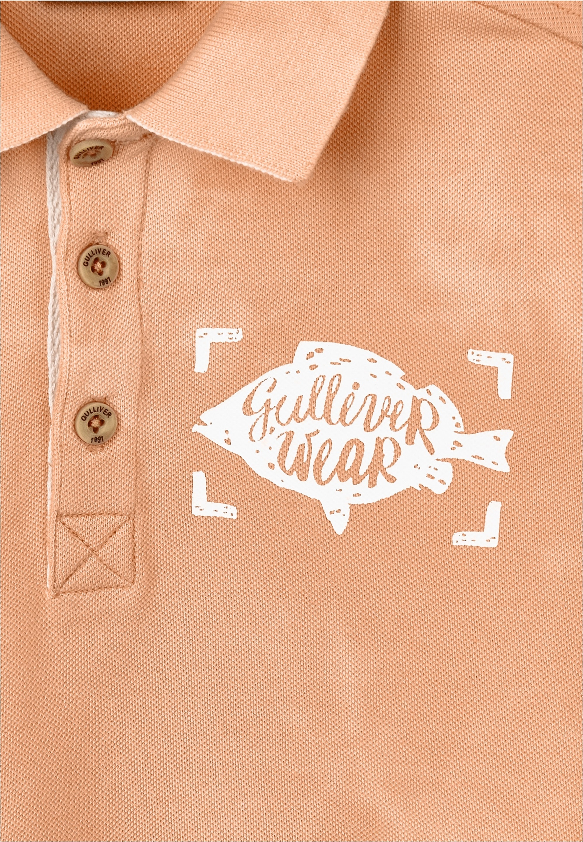 Gulliver Poloshirt, mit coolem Markenprint