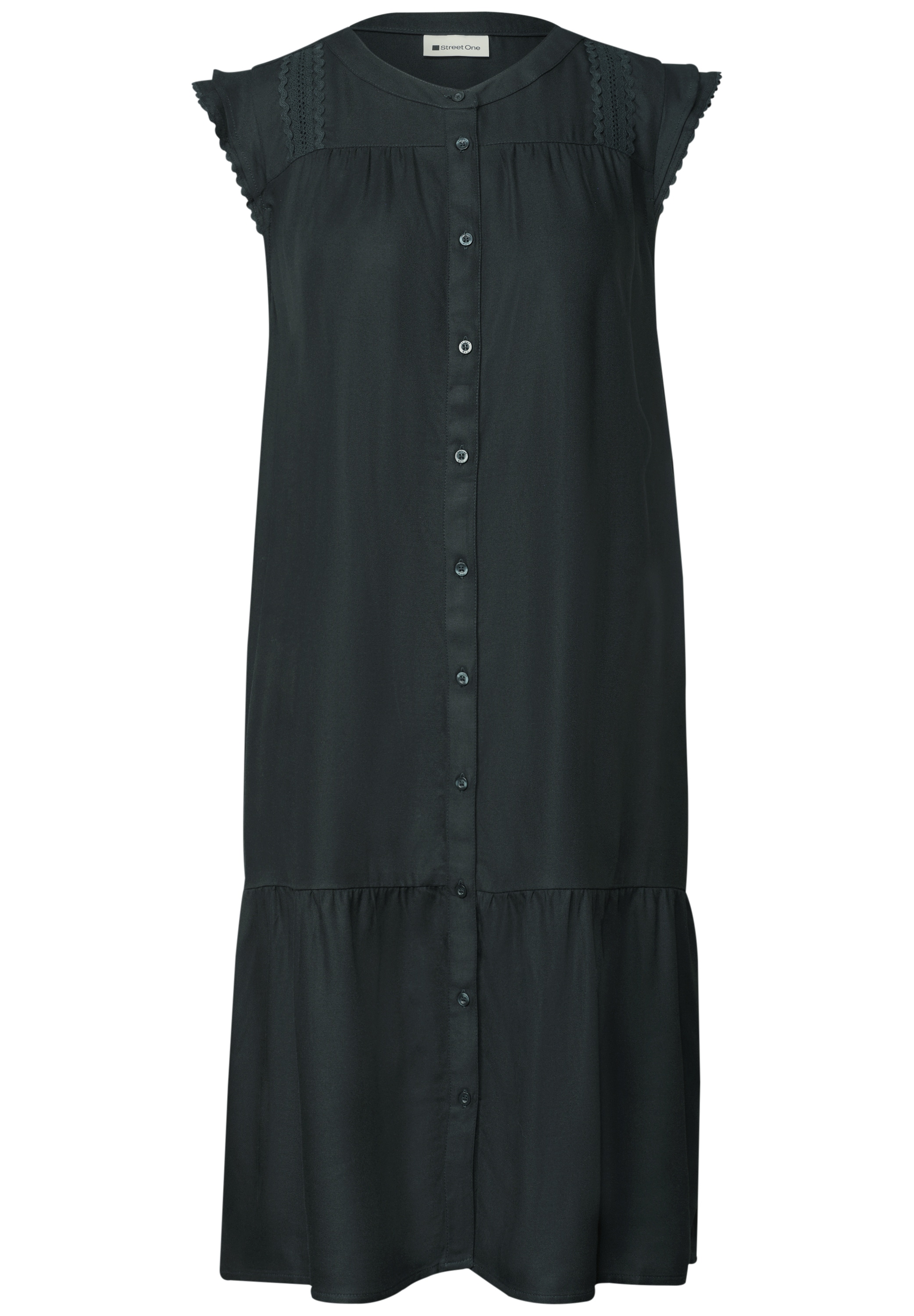 STREET ONE Sommerkleid Ohne Taschen aus Viskose