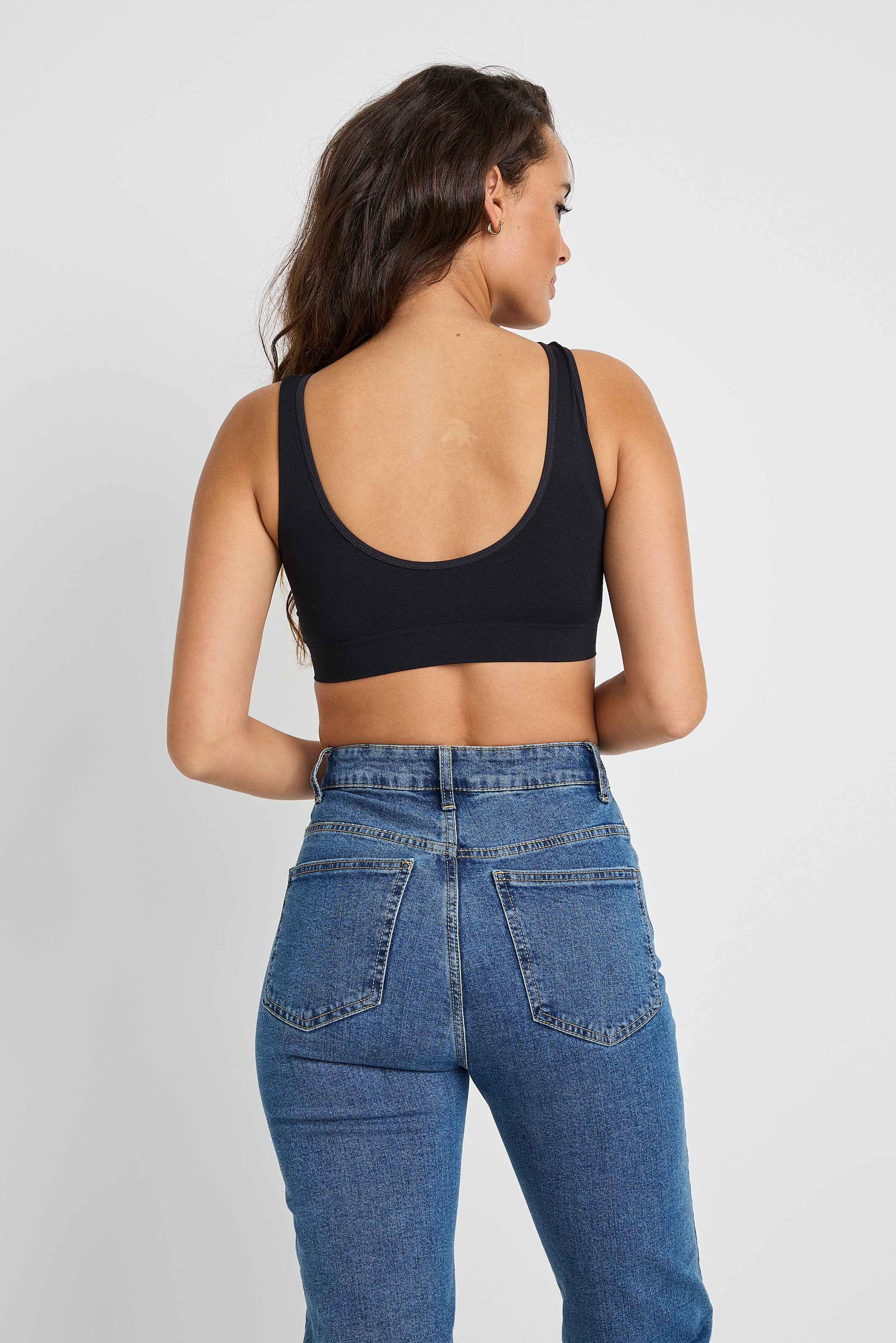 Jockey Bralette »SEAMFREE STRETCH«, Rundhals, breite Träger, ohne Seitennähte