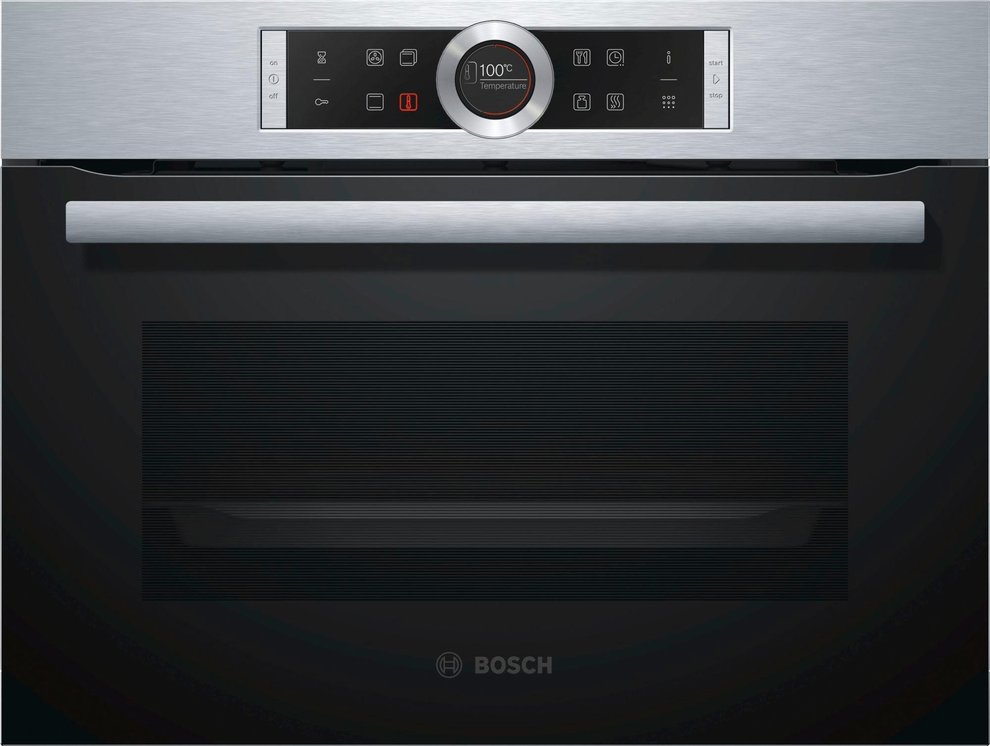 BOSCH Pyrolyse Backofen 8 »CBG675BS3«, mit Teleskopauszug nachrüstbar, Pyrolyse-Selbstreinigung