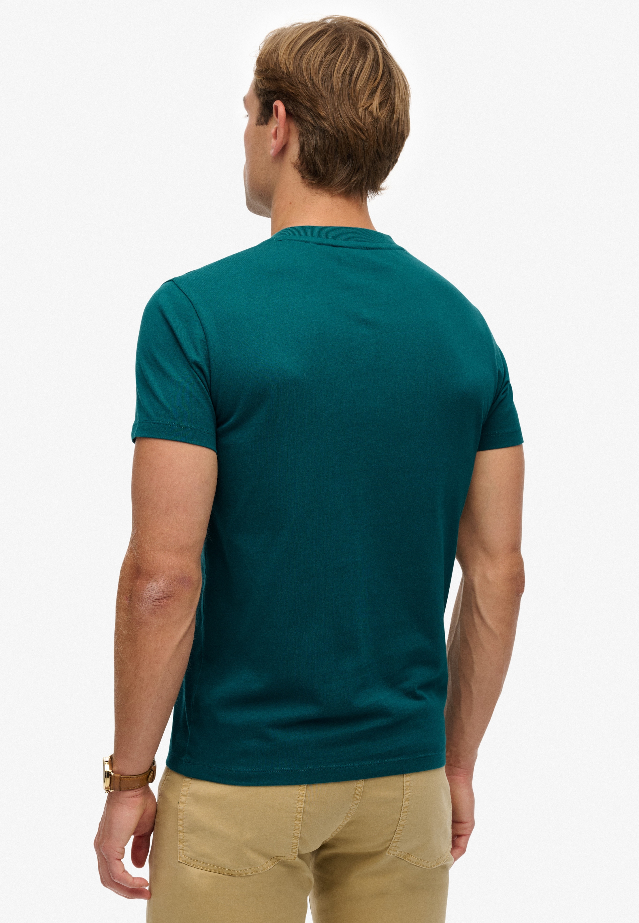 Superdry Rundhalsshirt »ESSENTIAL LOGO EMB TEE«