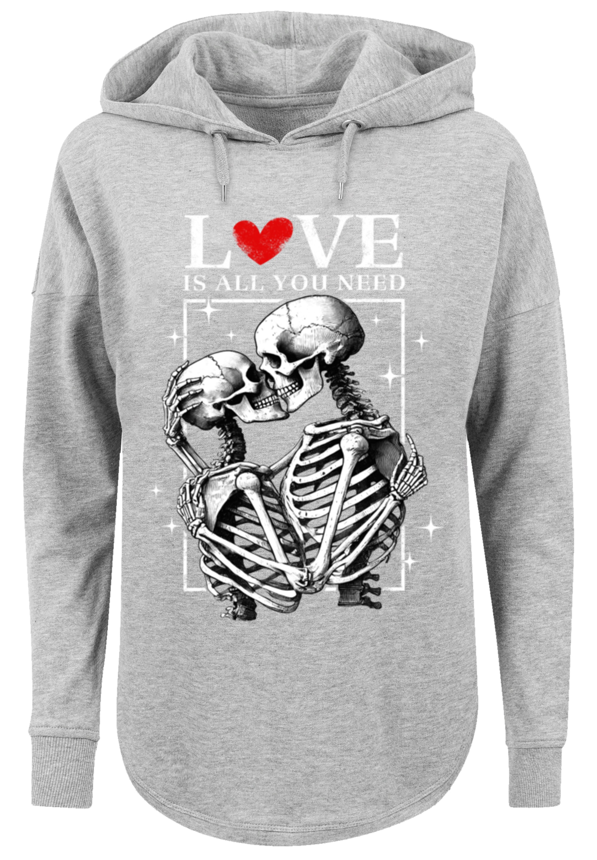 F4NT4STIC Kapuzenpullover »Love is all you need«, Premium Qualität