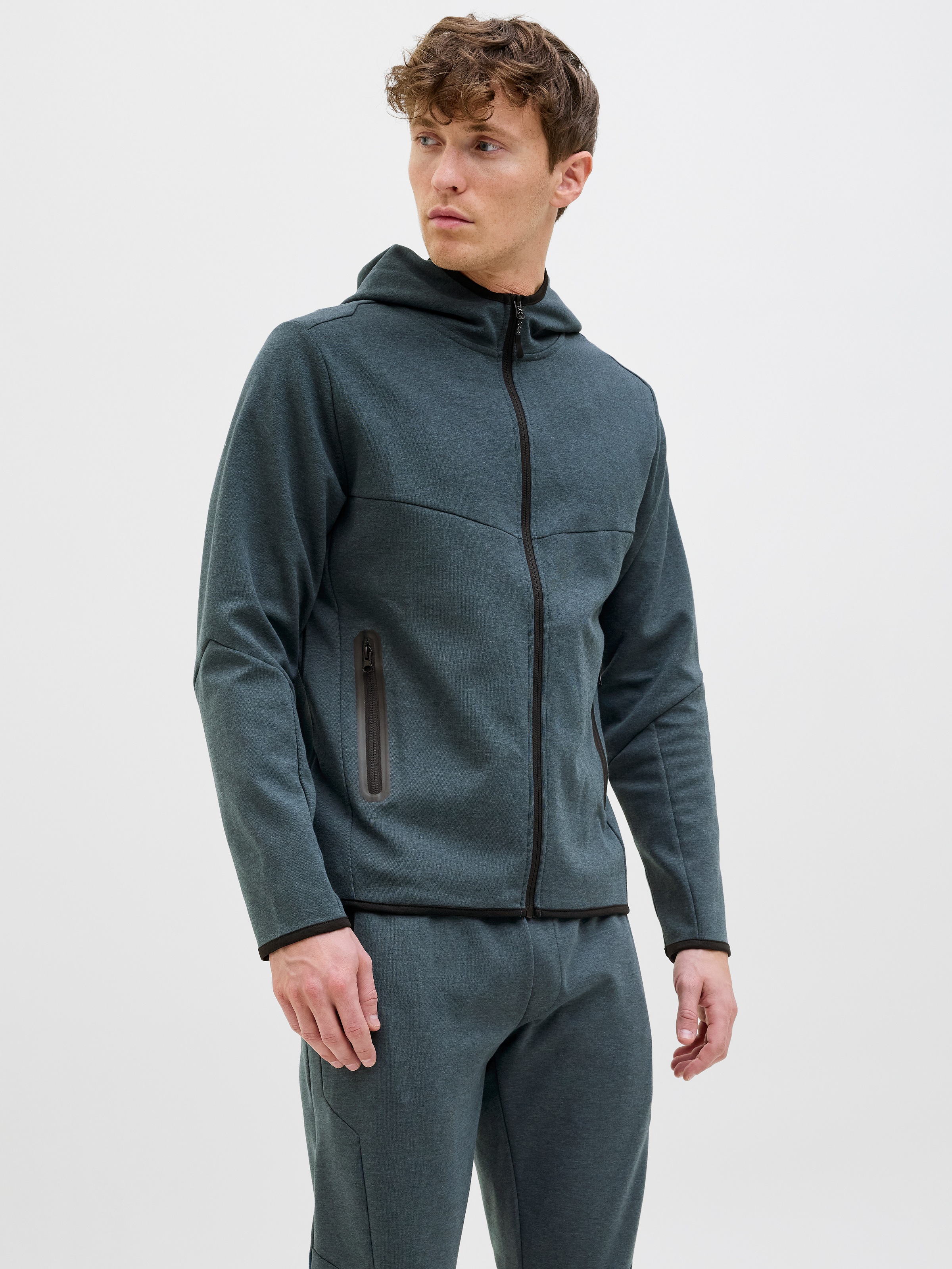 Jack & Jones Sweatjacke "JCOFUSION SWEAT ZIP HOOD NOOS" günstig online kaufen