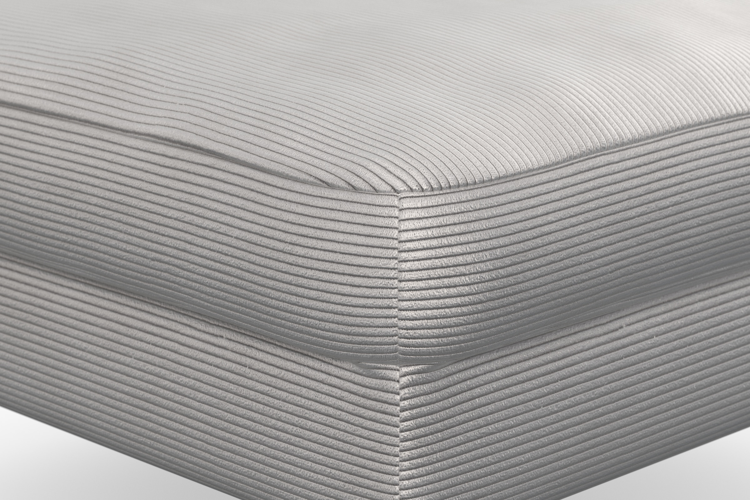 sit&more Polsterhocker »Cabana«, mit stylischen Metallfüßen