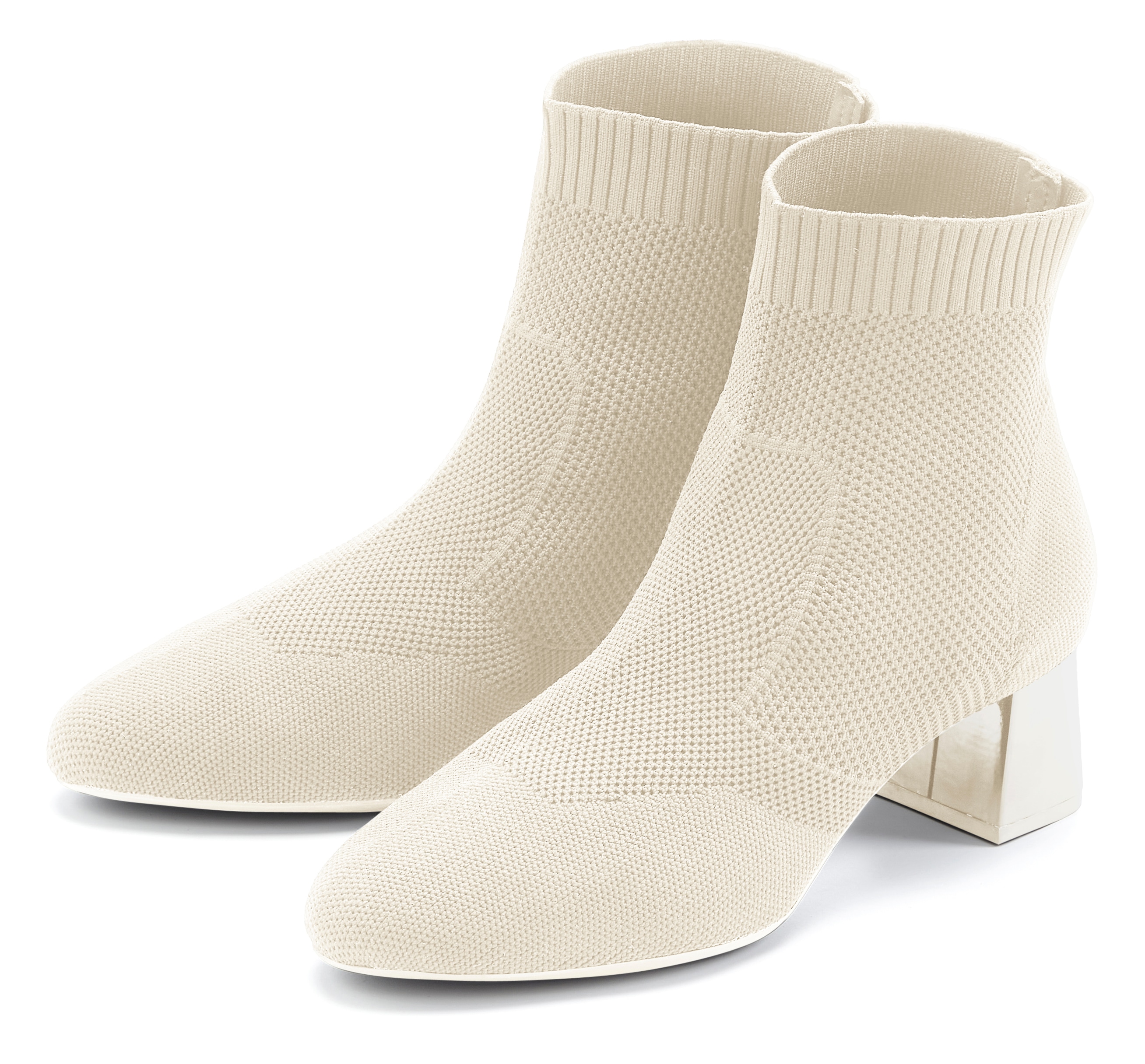 LASCANA Stiefelette aus stretchigem Material