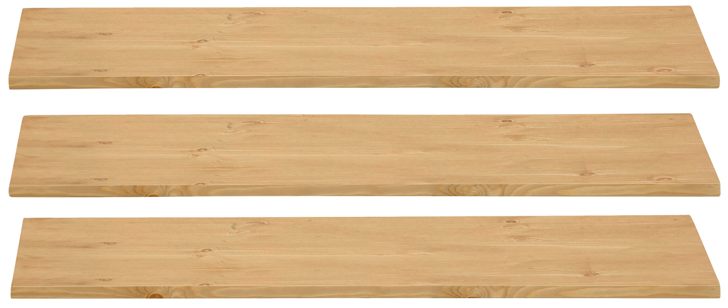 Home affaire Einlegeboden »Ayanna«, (3 St.), Breite 83 cm, aus massiver Kiefer, FSC®