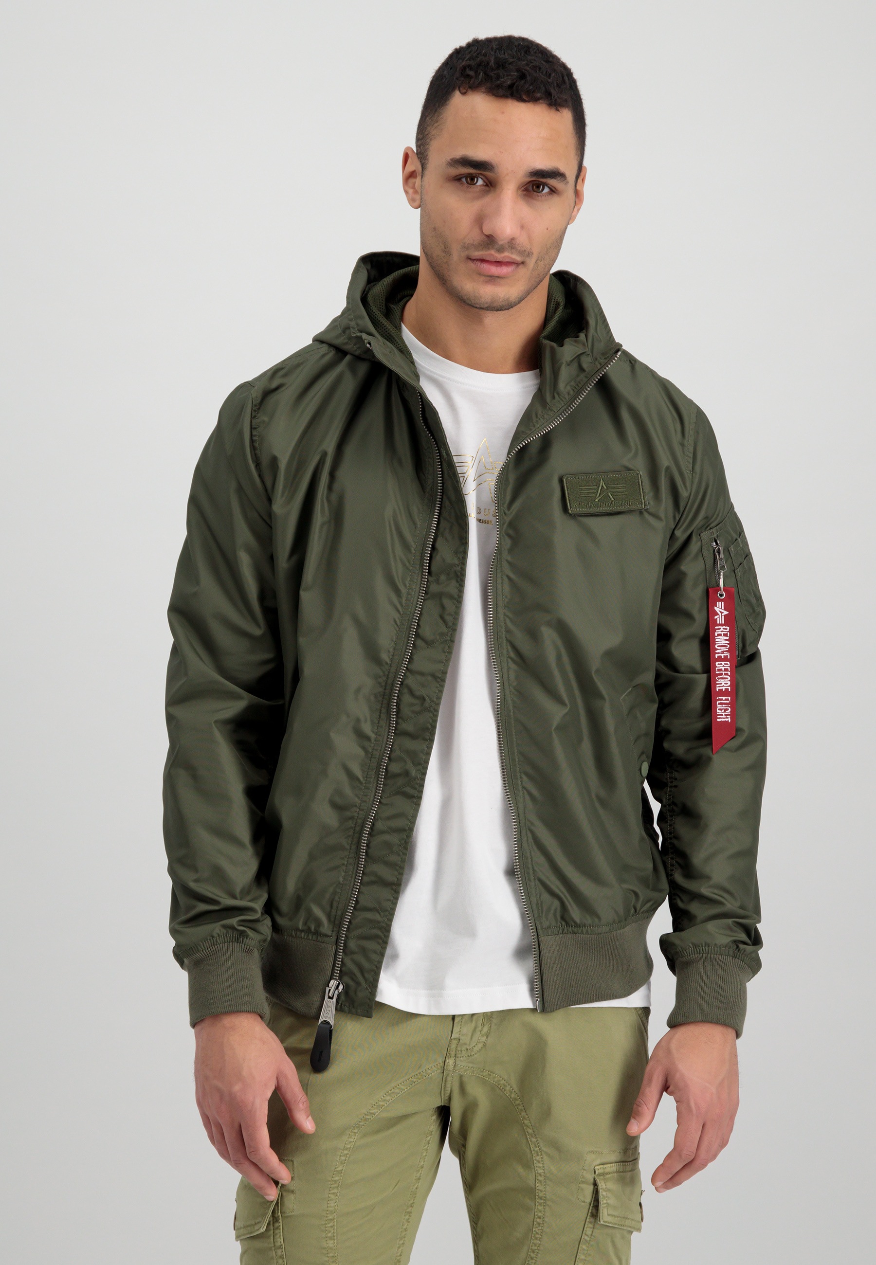 alpha industries -  Bomberjacke " Men - Flight Jackets MA-1 LW Hooded"