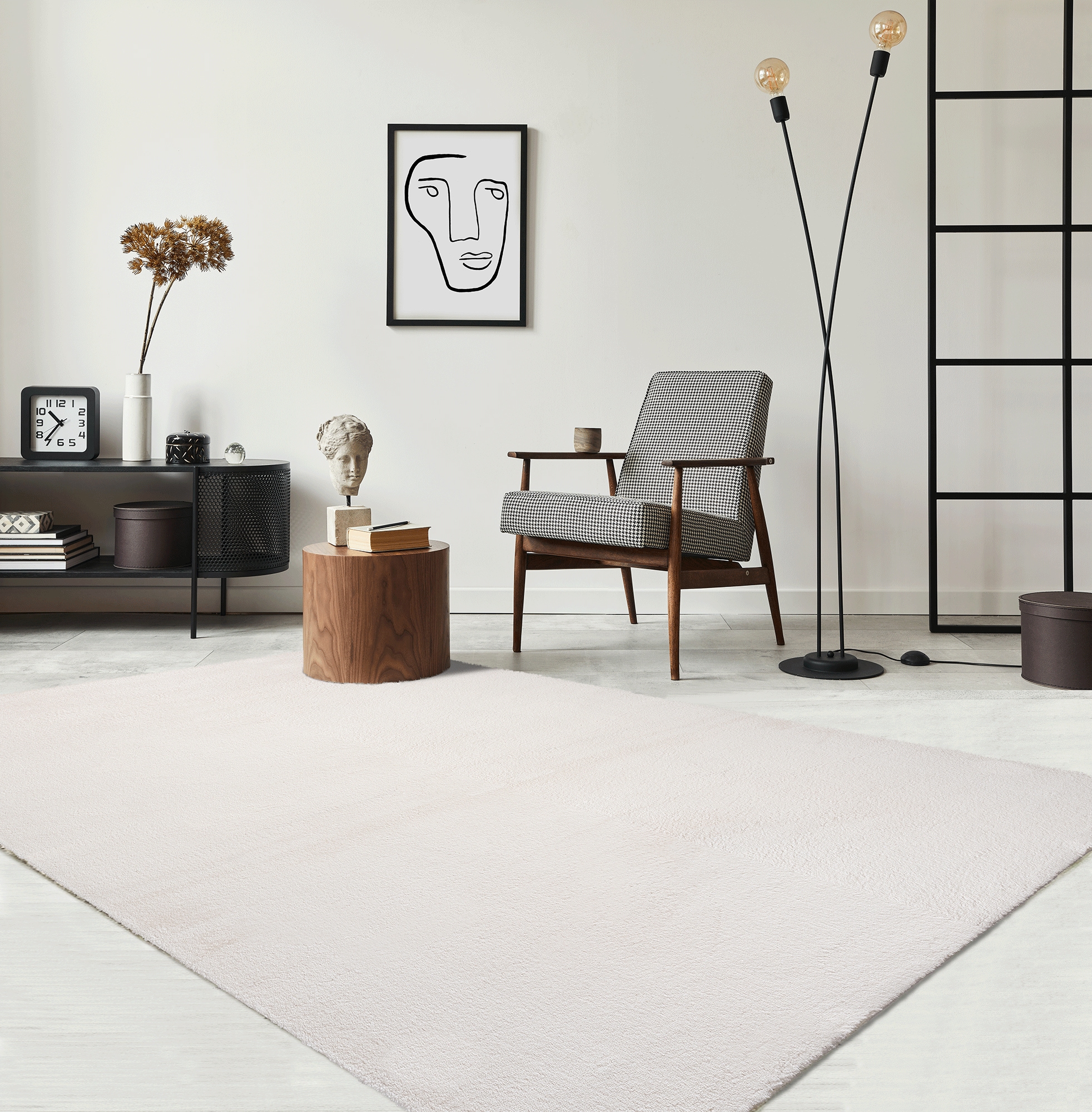 the carpet Teppich "Relax" rechteckig 16 mm Höhe waschbarer Wohnzimmer Tepp günstig online kaufen