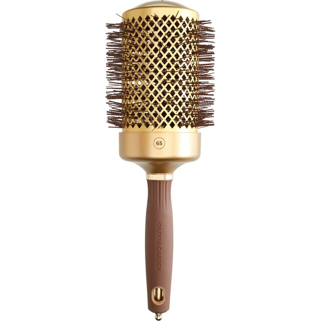 OLIVIA GARDEN Rundbürste »EXPERT BLOWOUT SHINE Wavy Bristles Gold&Brown« |  BAUR