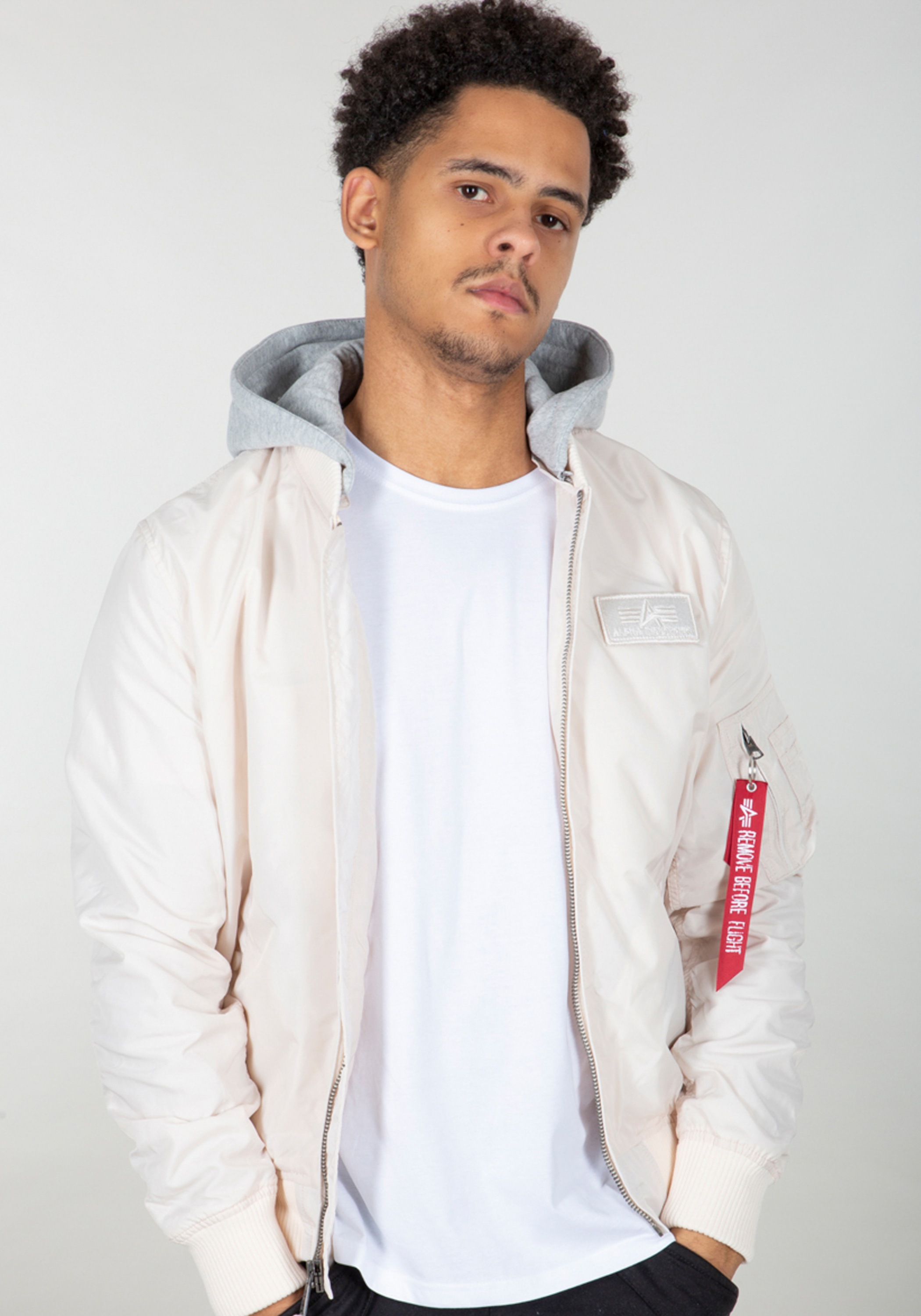 Alpha Industries Bomberjacke "MA-1 TT Hood Light" günstig online kaufen