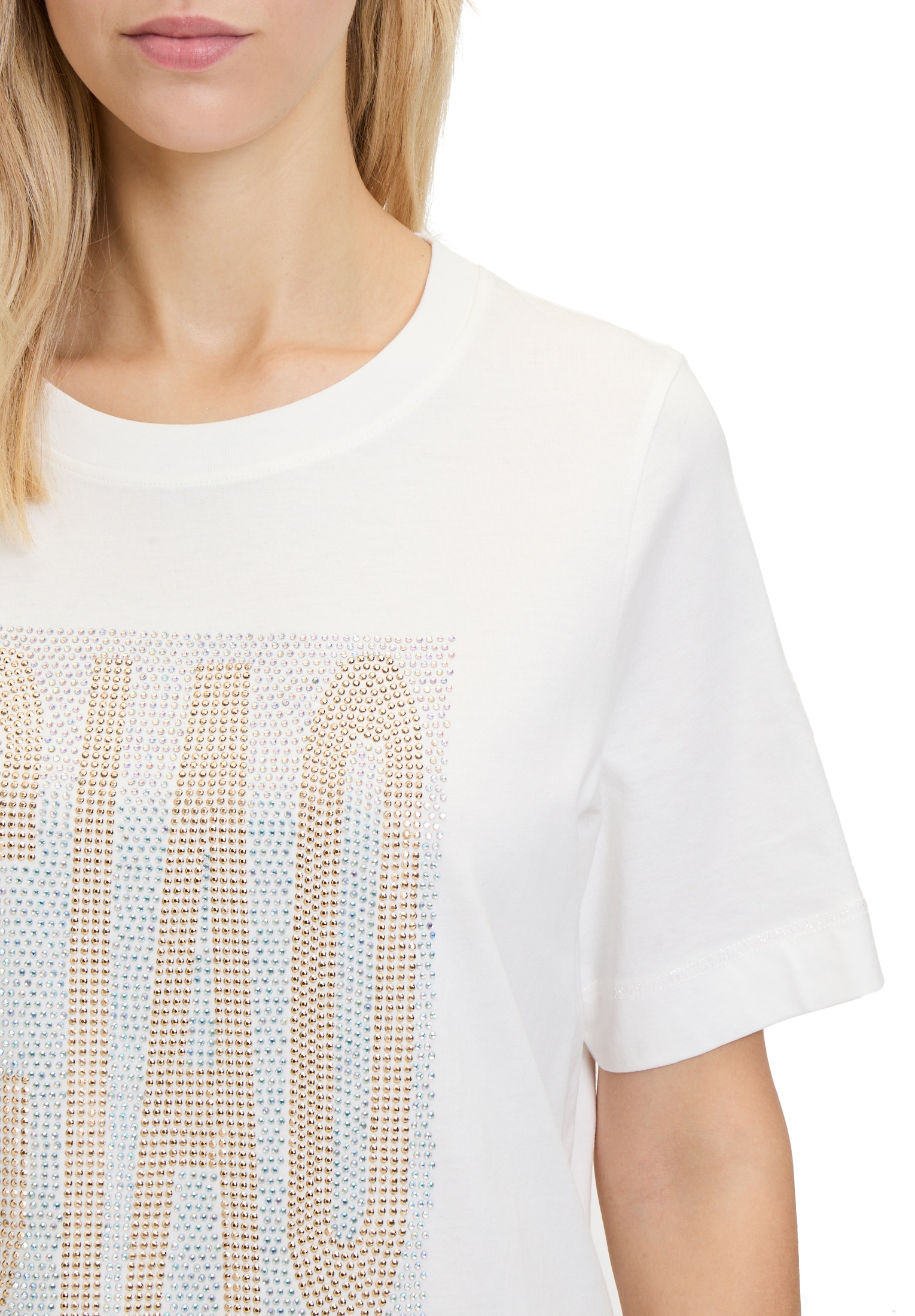 Cartoon Kurzarmshirt »Cartoon Printshirt mit Rundhalsausschnitt«, (1 tlg.), Hotfix