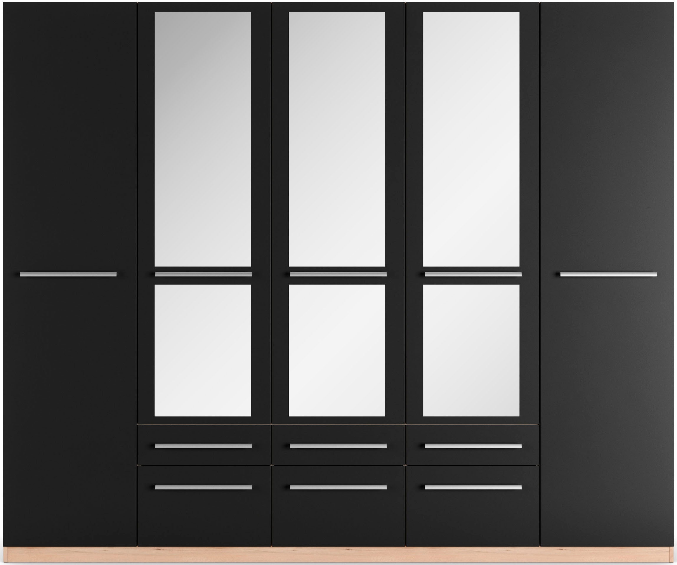 priess Kleiderschrank "Schrank Garderobe Wäscheschrank Barcelona in 5 Breit günstig online kaufen