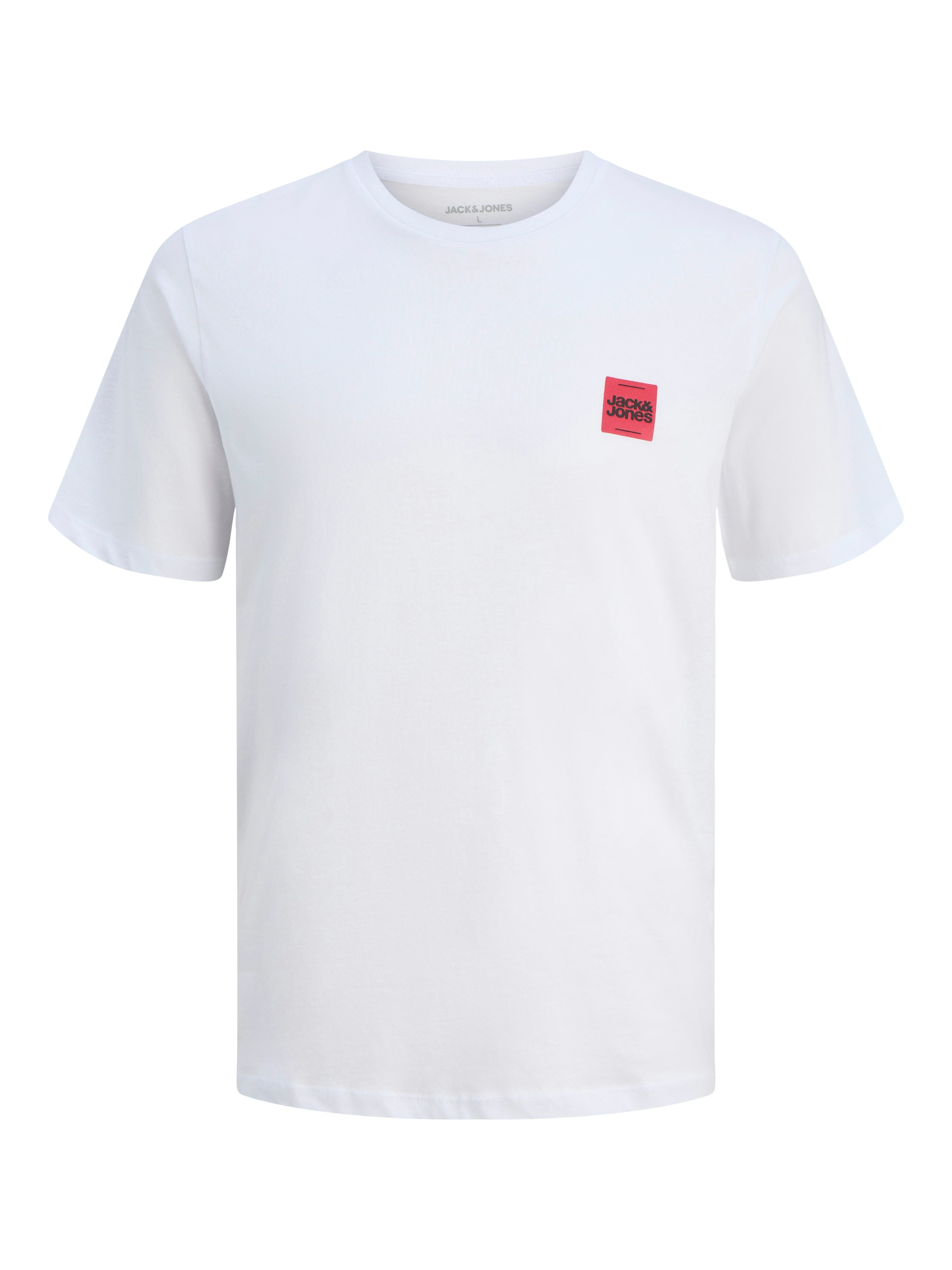 Jack & Jones Kurzarmshirt »JJBRANDY TEE SS CREW NECK 4PK MP«, (Packung, 3 tlg.)