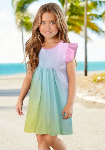 Jerseykleid »für kleine Mädchen«, mit kleinen Flügelärmeln