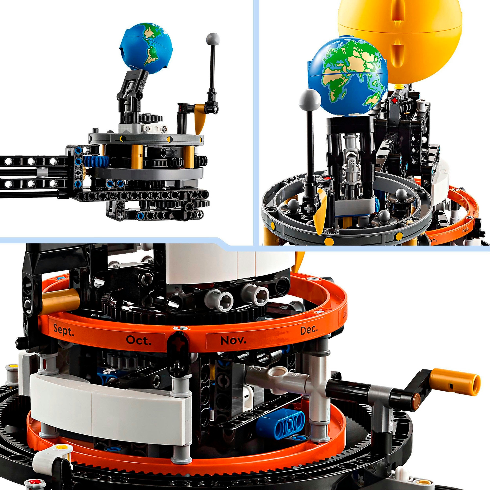 LEGO® Konstruktionsspielsteine »Sonne Erde Mond Modell (42179), LEGO® Technic«, (526 St.), Made in Europe