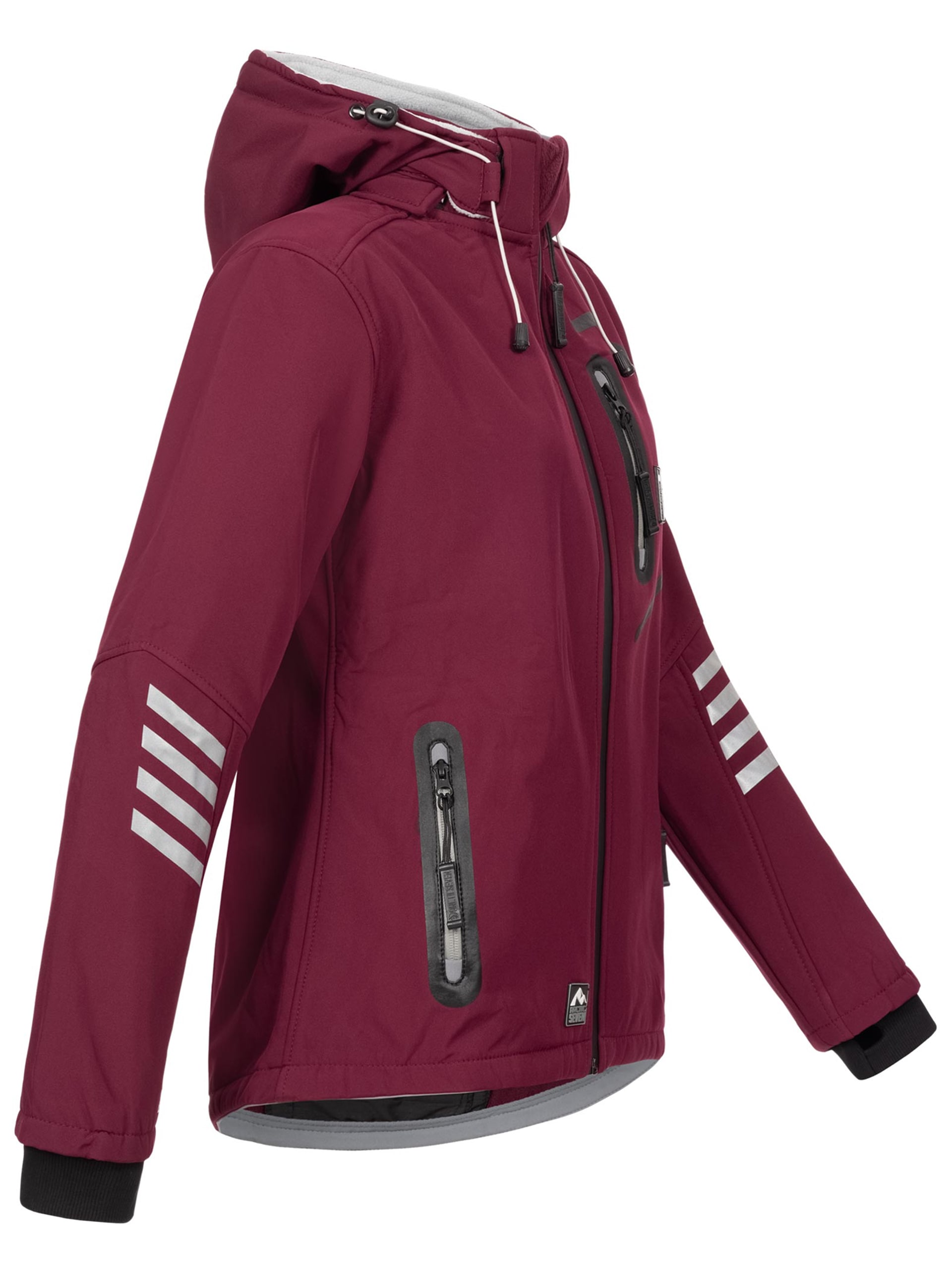 Arctic Seven Softshelljacke »ASNicolia«, funktionale Outdoorjacke mit abnehmbarer Kapuze