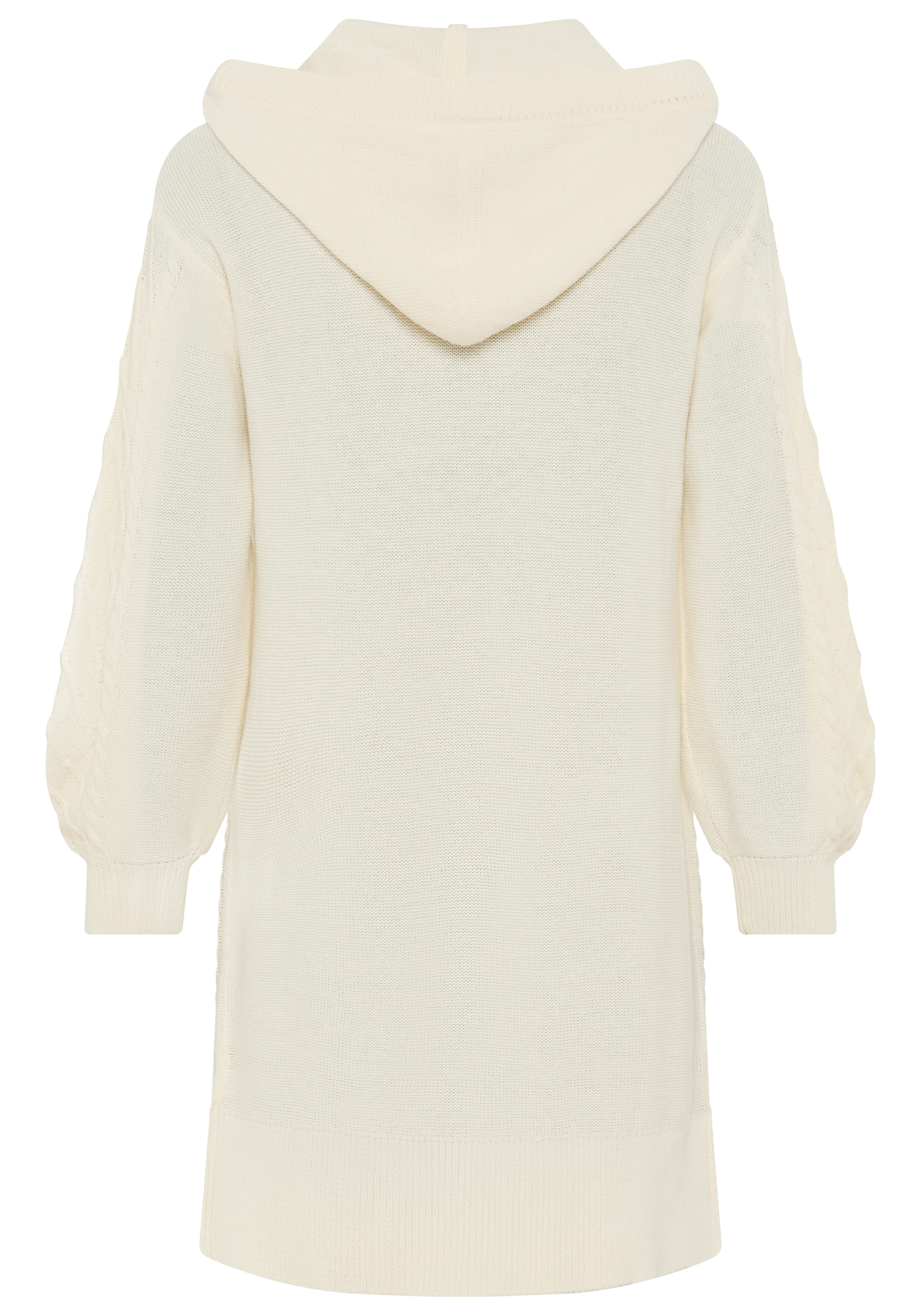 Laura Scott Longstrickjacke, mit Kapuze in lässigem Zopfstrick Design - NEUE KOLLEKTION
