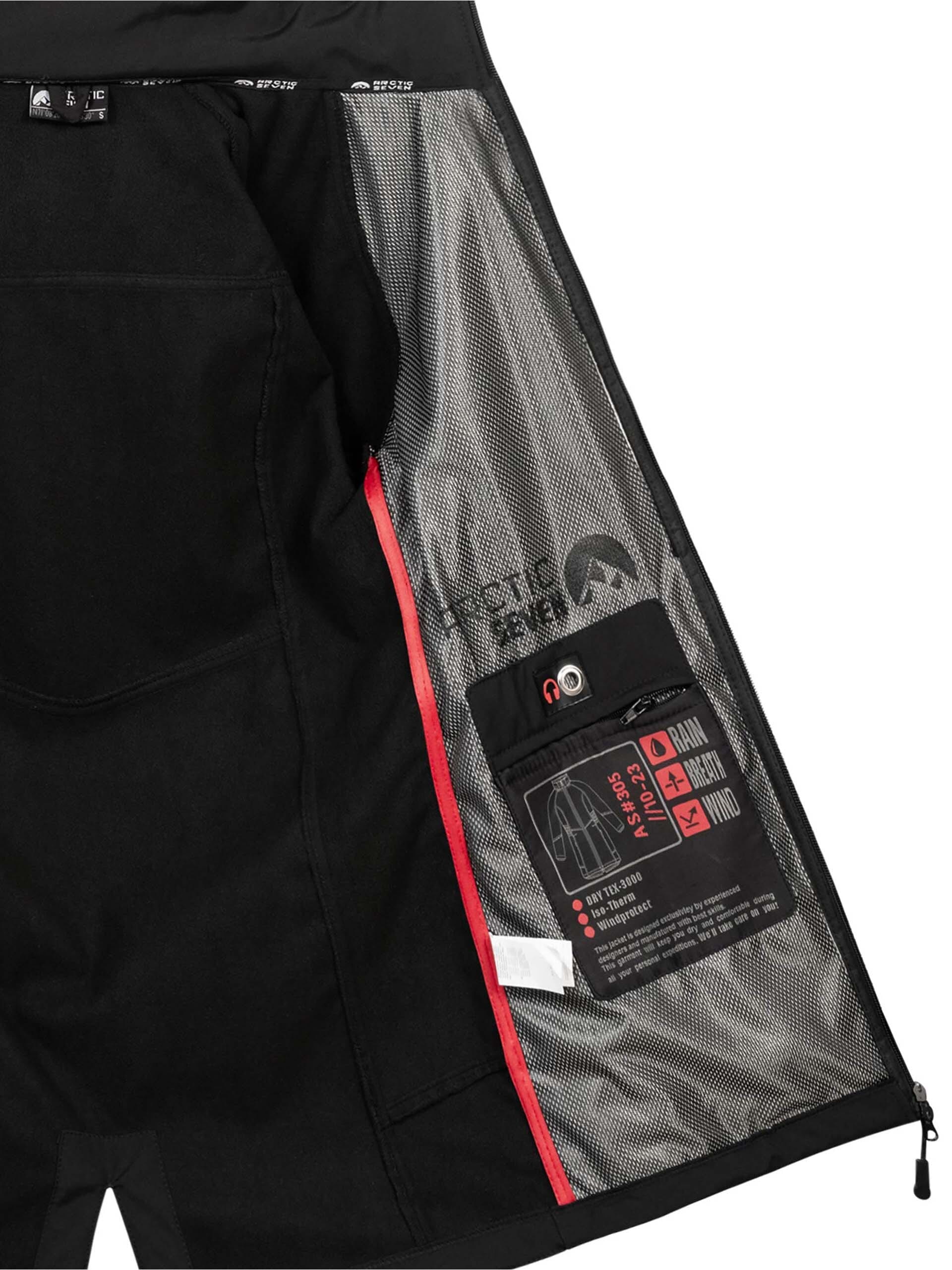 Arctic Seven Softshelljacke »ASGiuliana«, mit abnehmbarer Kapuze