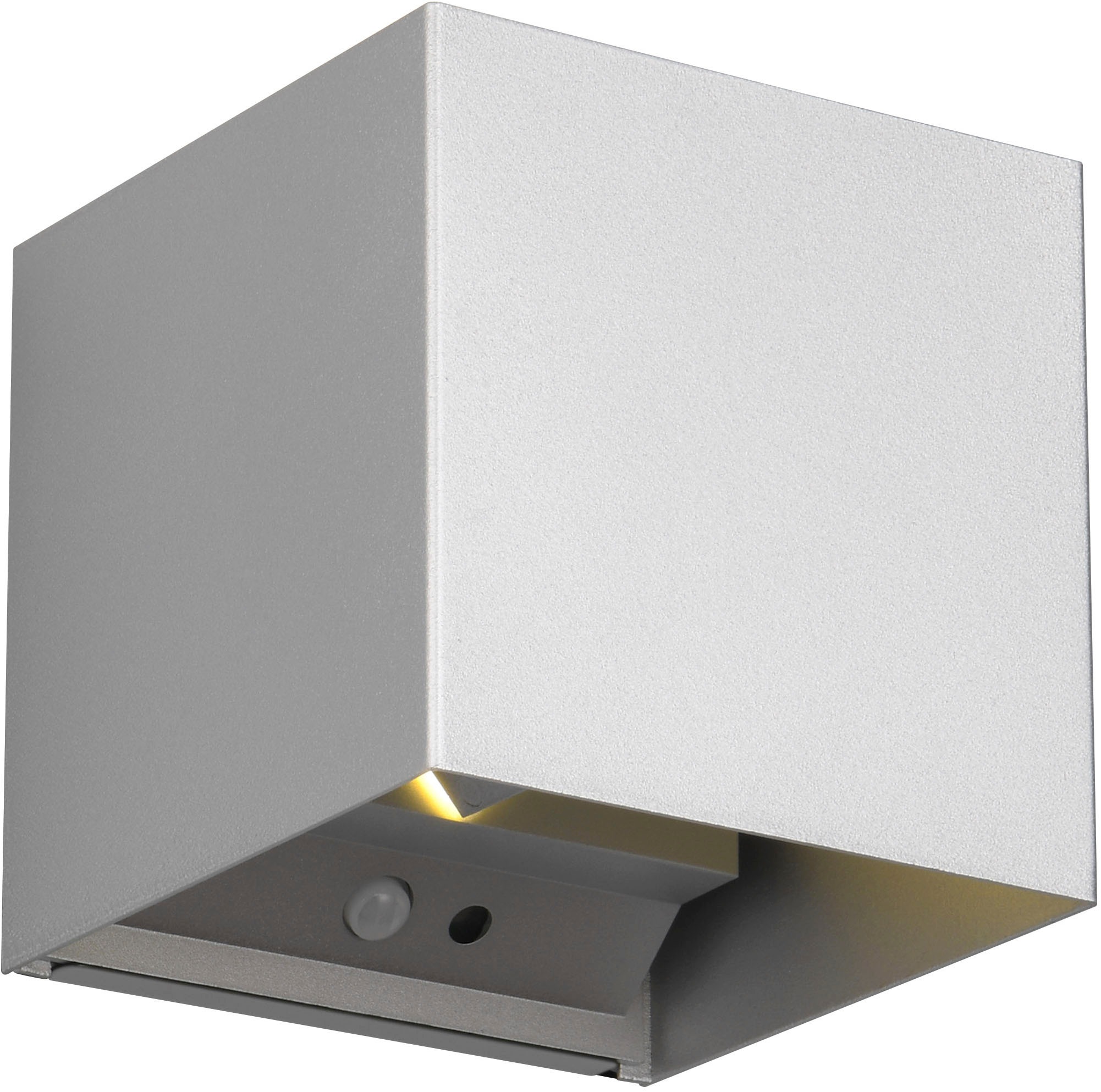 REALITY Leuchten LED Wandleuchte »TALENT«,  mit Magnet Wandhalterung, up-and-down Licht, IP44,  LED fest integriert, Bewegungsmelder, Dämmerungssensor, Akkubetrieb über USB-Anschluss