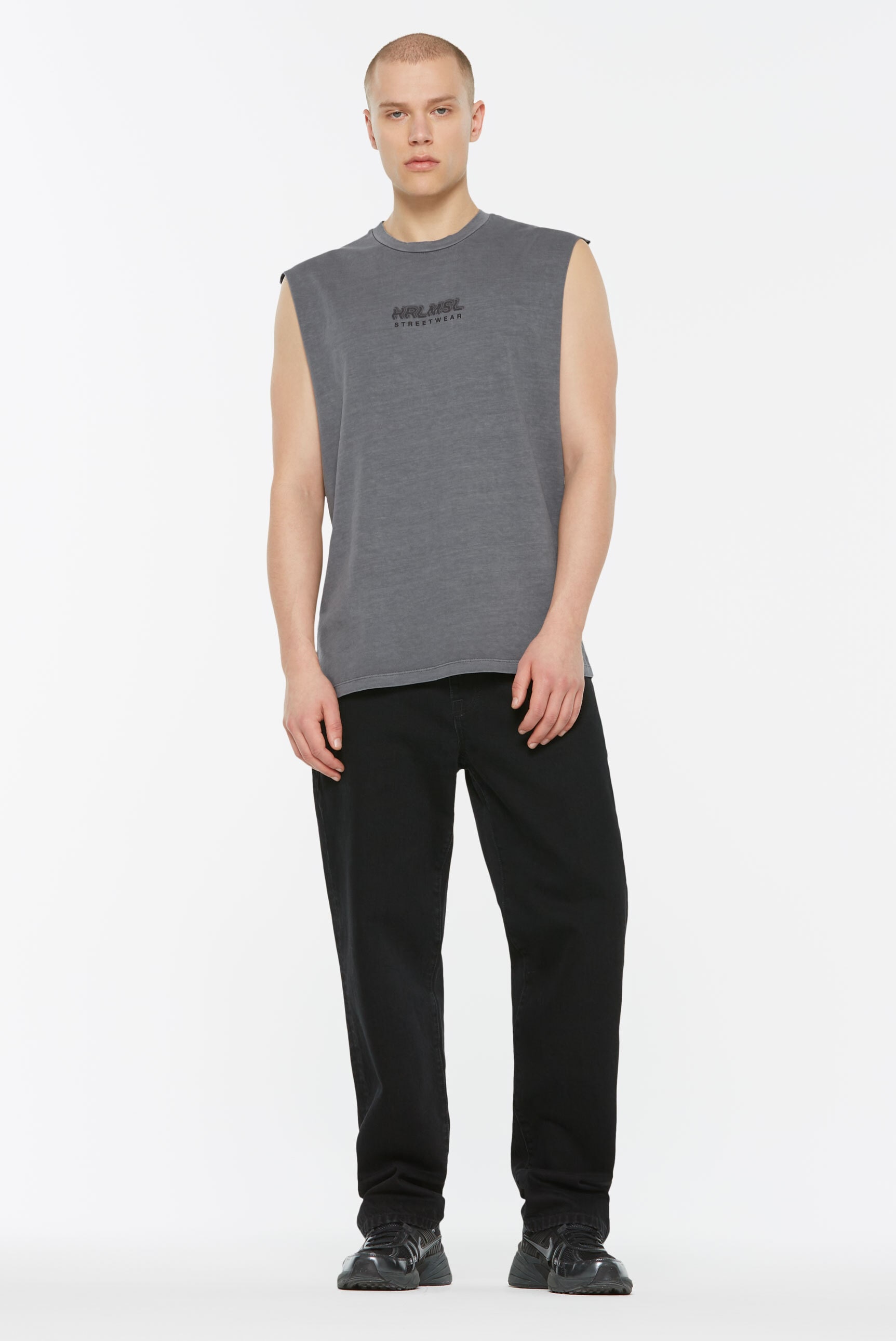 Harlem Soul Muscleshirt mit offenen Kanten