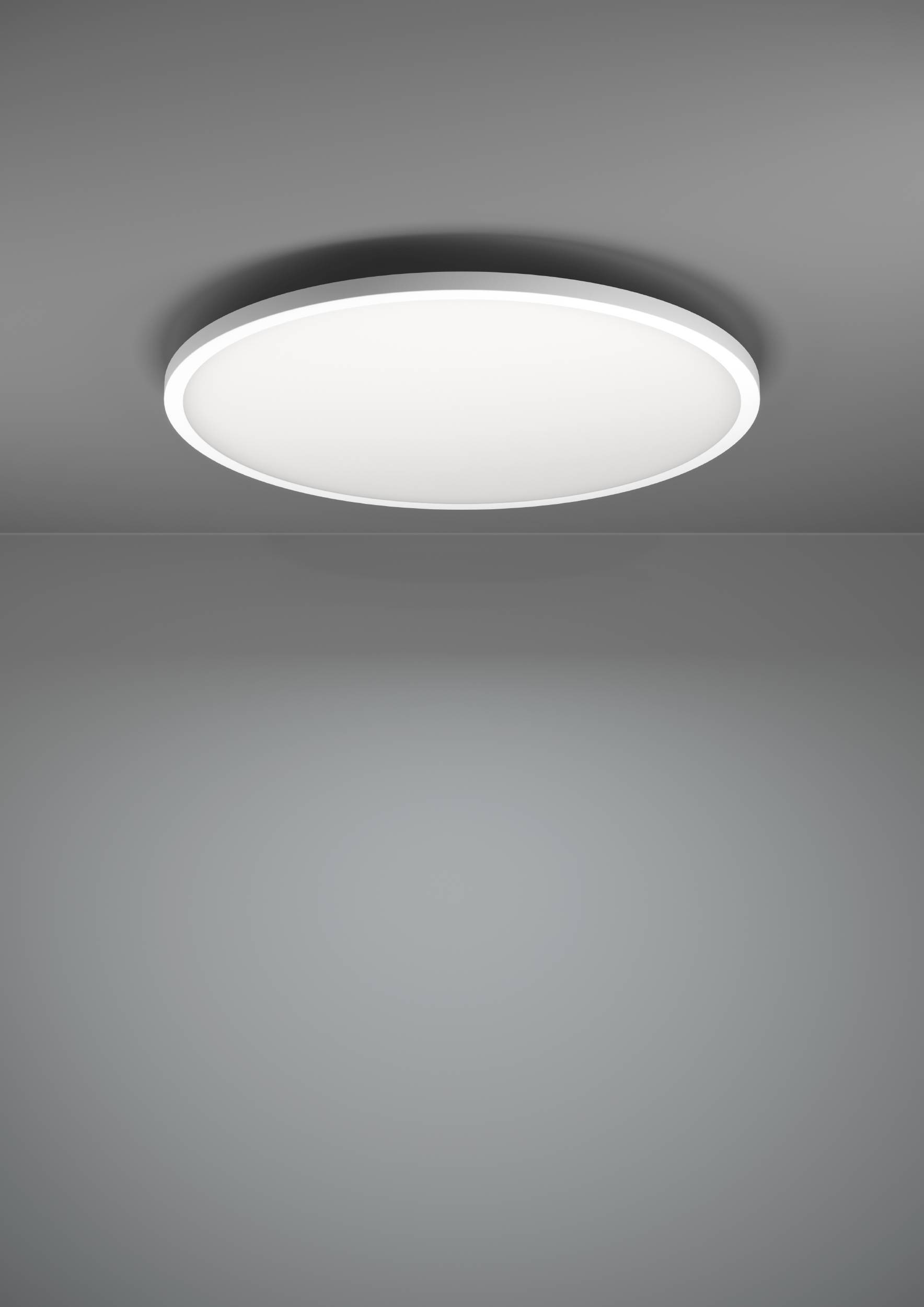EGLO Deckenleuchte »Sarsina-Z Deckenlampe, ZigBee 3.0, Deckenlampe, Metall, Flurlampe« LED-Modul 1 Stk. Kaltweiß | Neutralweiß | Warmweiß Wand-/Deckenleuchte - H5,2 x Ø60 cm - weiß - 41W inkl.