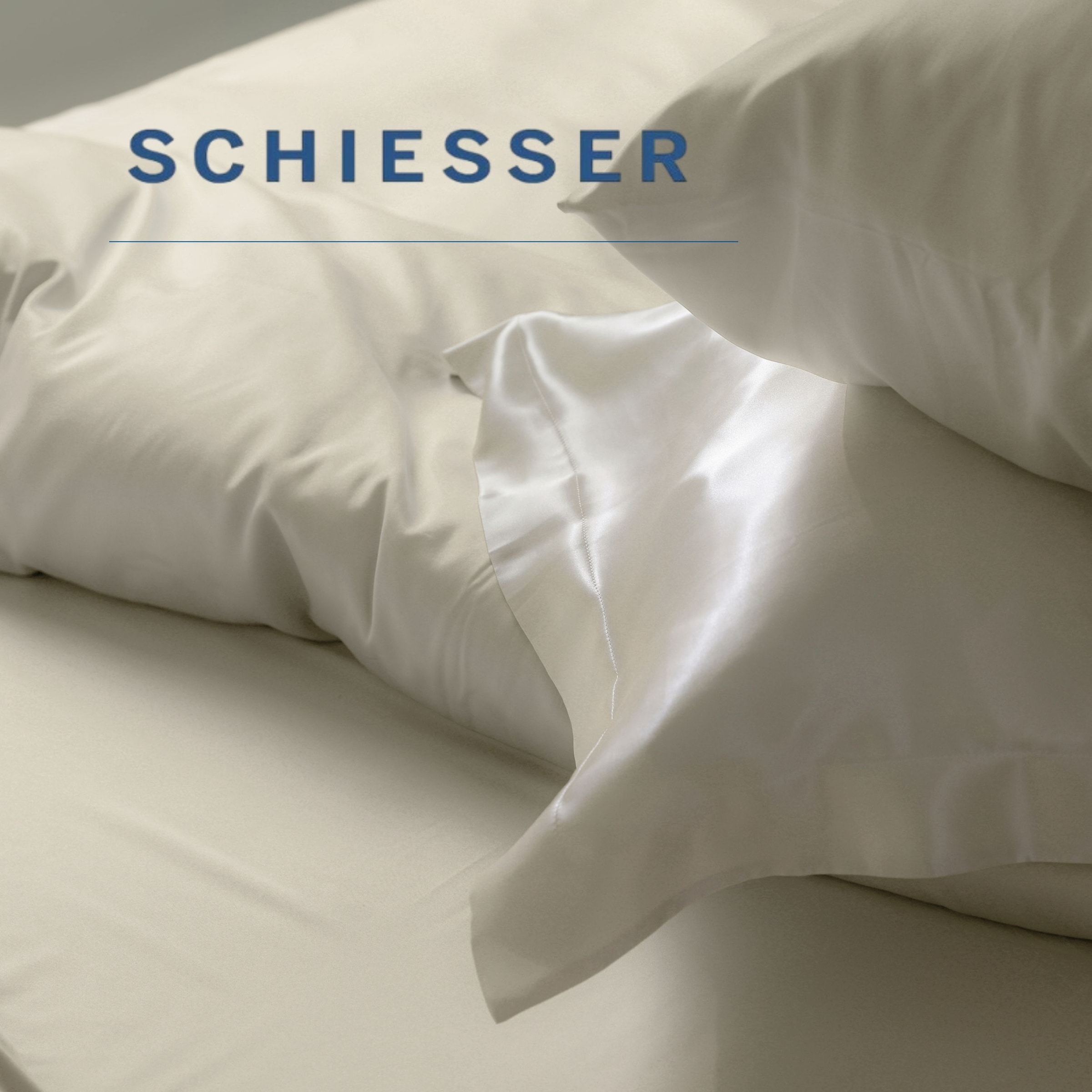 Schiesser Bettwäsche »Ella seidenmattes Bettwäscheset aus feinstem Baumwollsatin« 2 Stk. OEKO-TEX® MADE IN GREEN