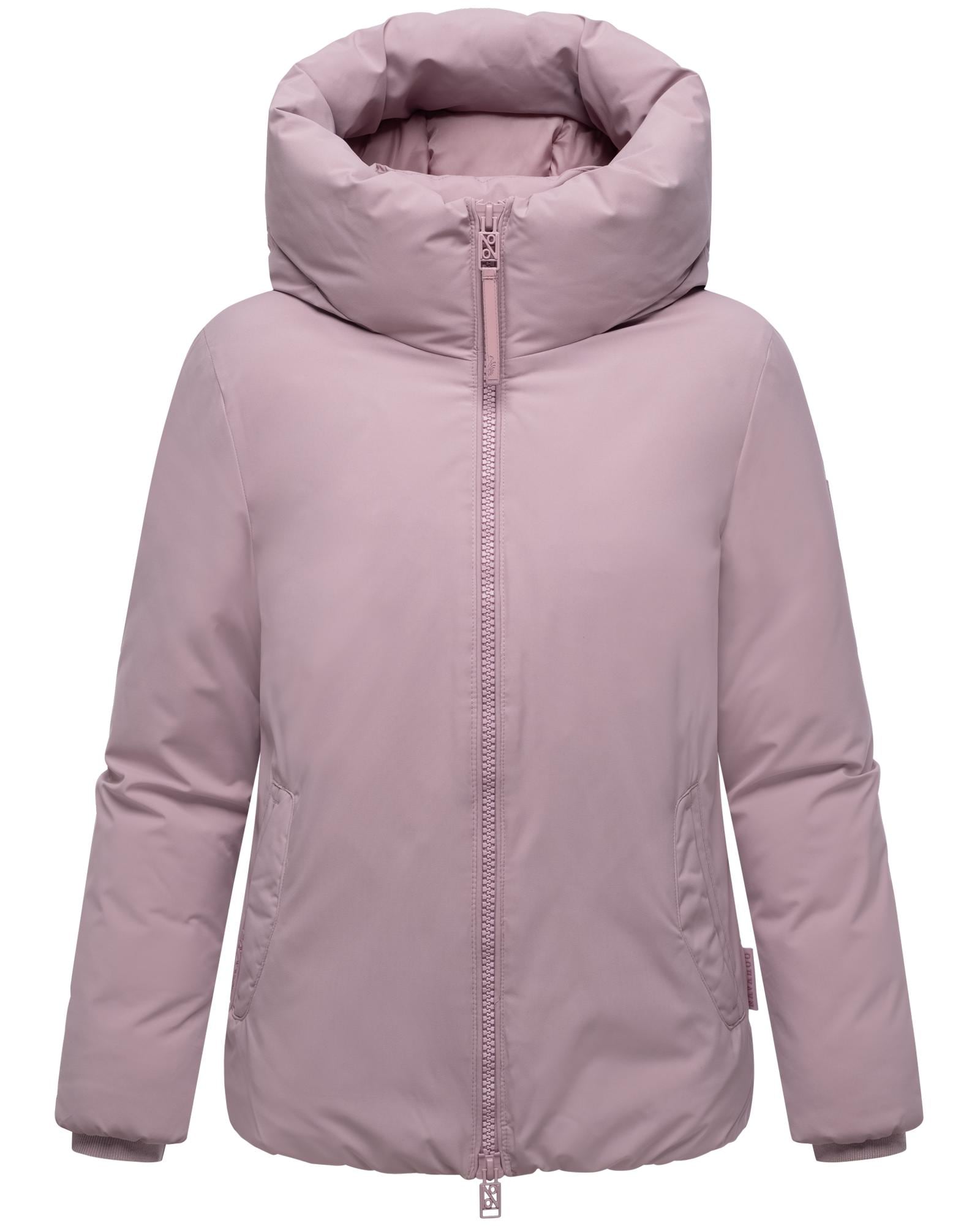 Navahoo Winterjacke »Blütenlicht 14«, mit Kapuze, Warme Damenjacke mit hohem Kragen
