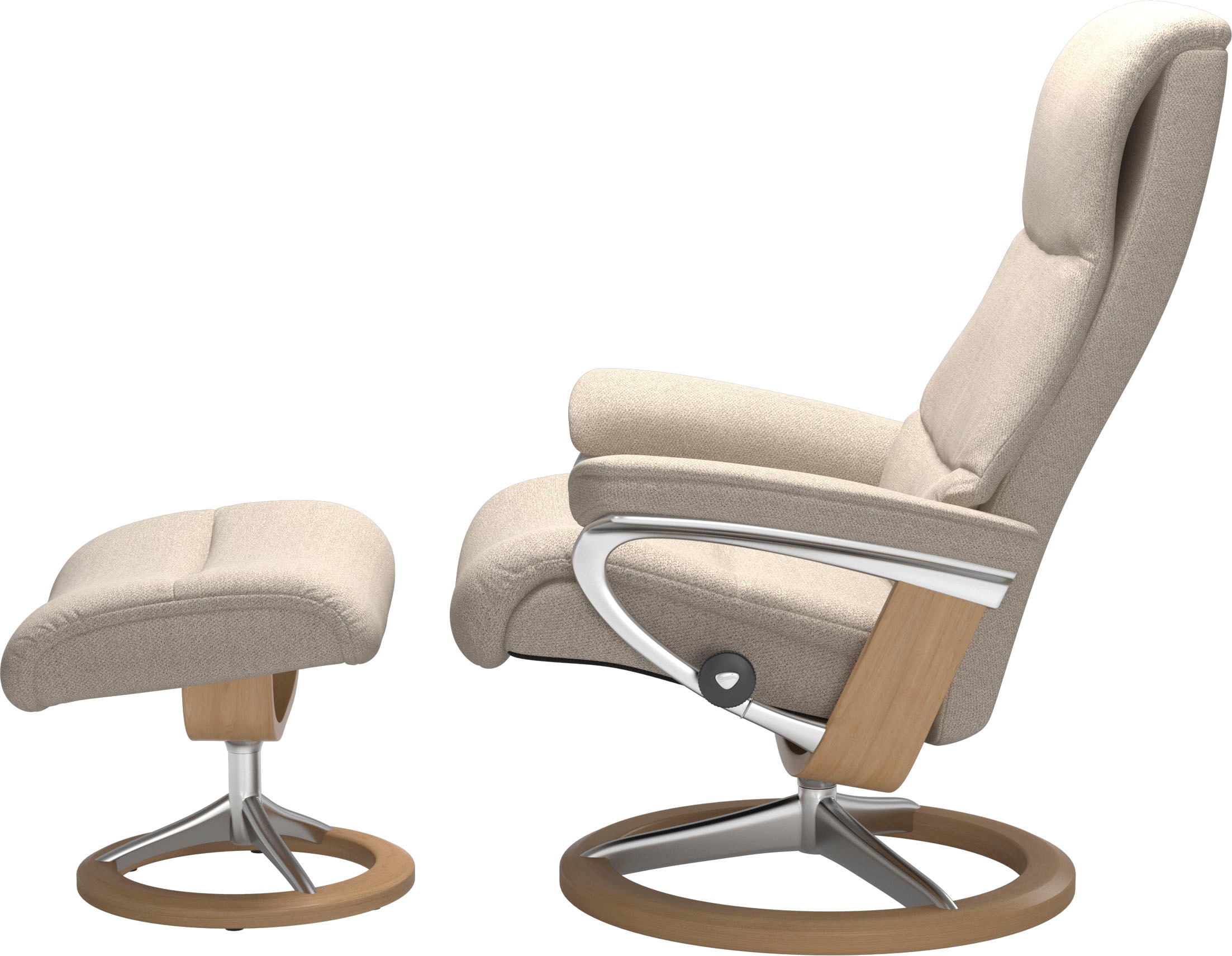 Stressless® Fußhocker »View«, mit Signature Base,Gestell Eiche