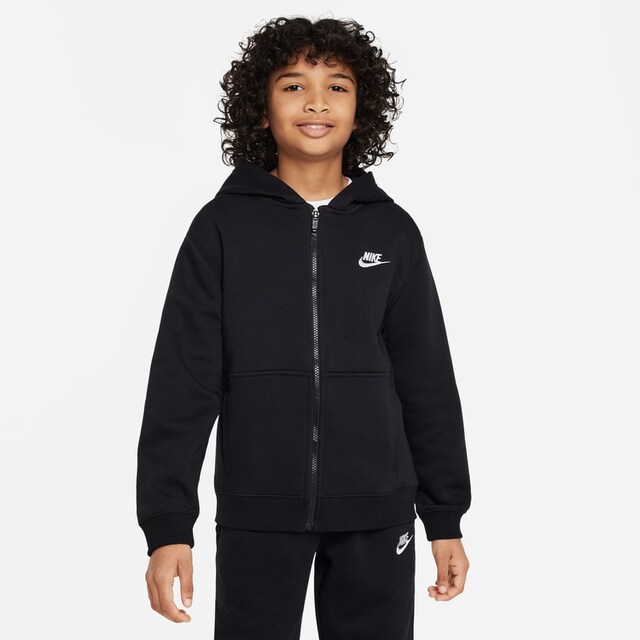 Nike Sportswear Trainingsanzug »CLUB FLEECE BIG KIDS\' FULL-ZIP TRACKSUIT« |  BAUR