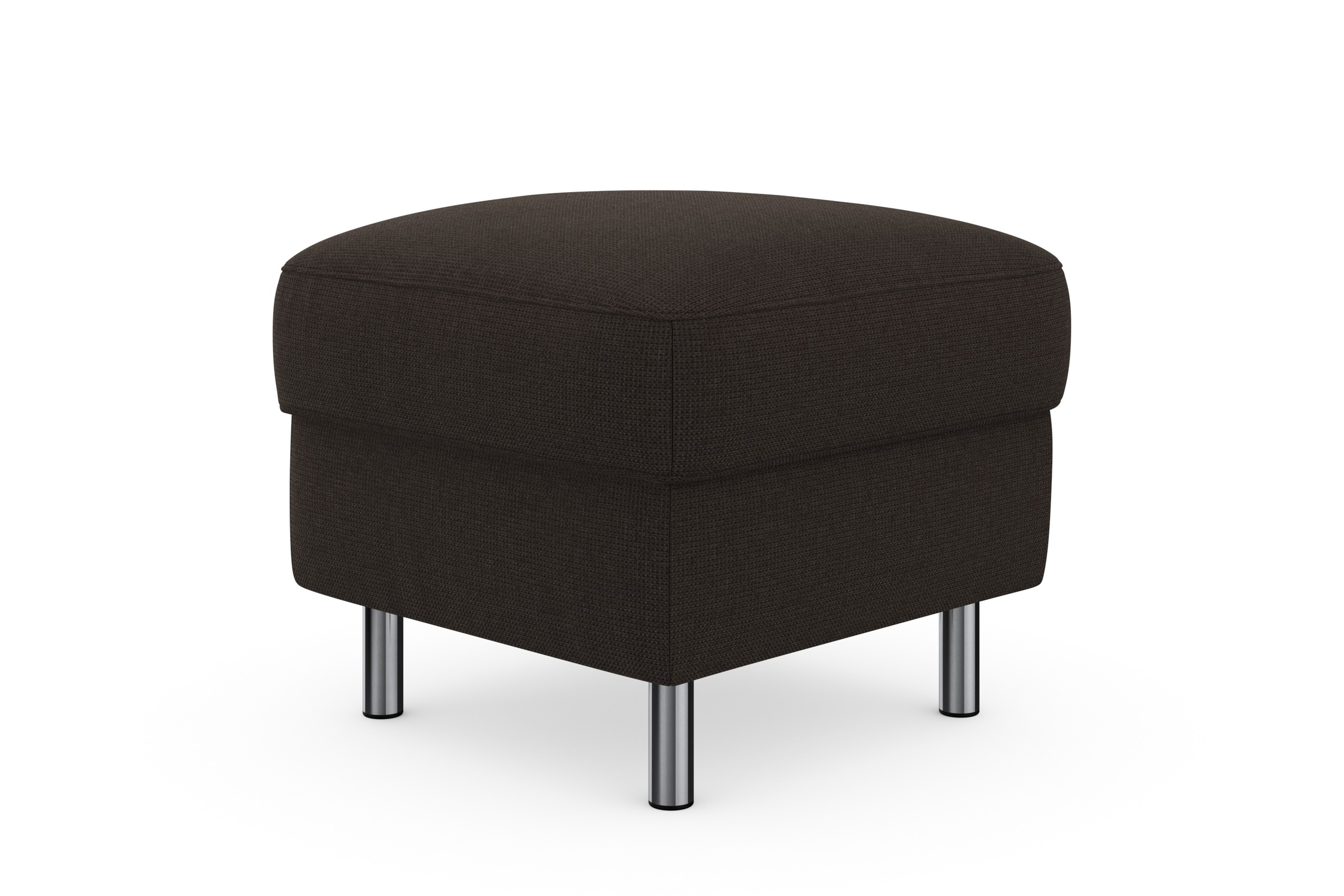sit&more Stauraumhocker »Sinatra«, Sitzfläche ist abnehmbar, chromfarbene Metallfüße