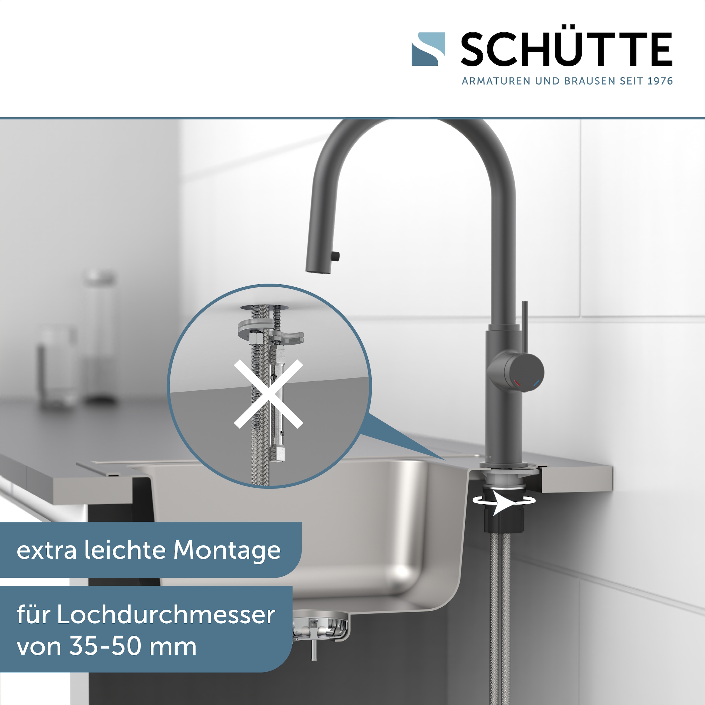 Schütte Spültischarmatur »BLACKPOOL«