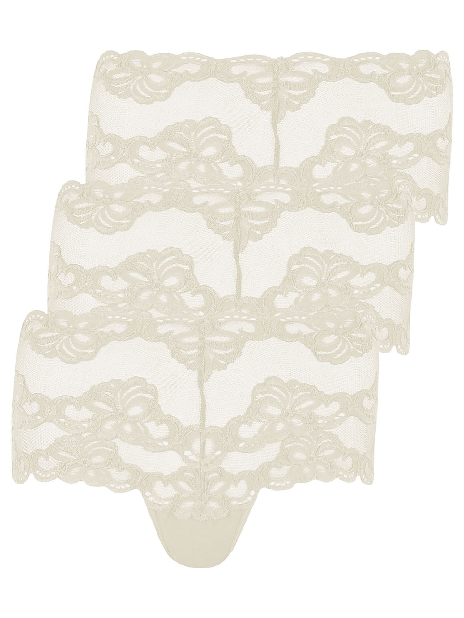 NINA VON C. Damen Hipster "3er Pack Damen Hipster Slipboutique", Gr. 40, beige, Stoff, Obermaterial: 93% Baumwolle CO. 7% Elasthan EL., Unterhosen