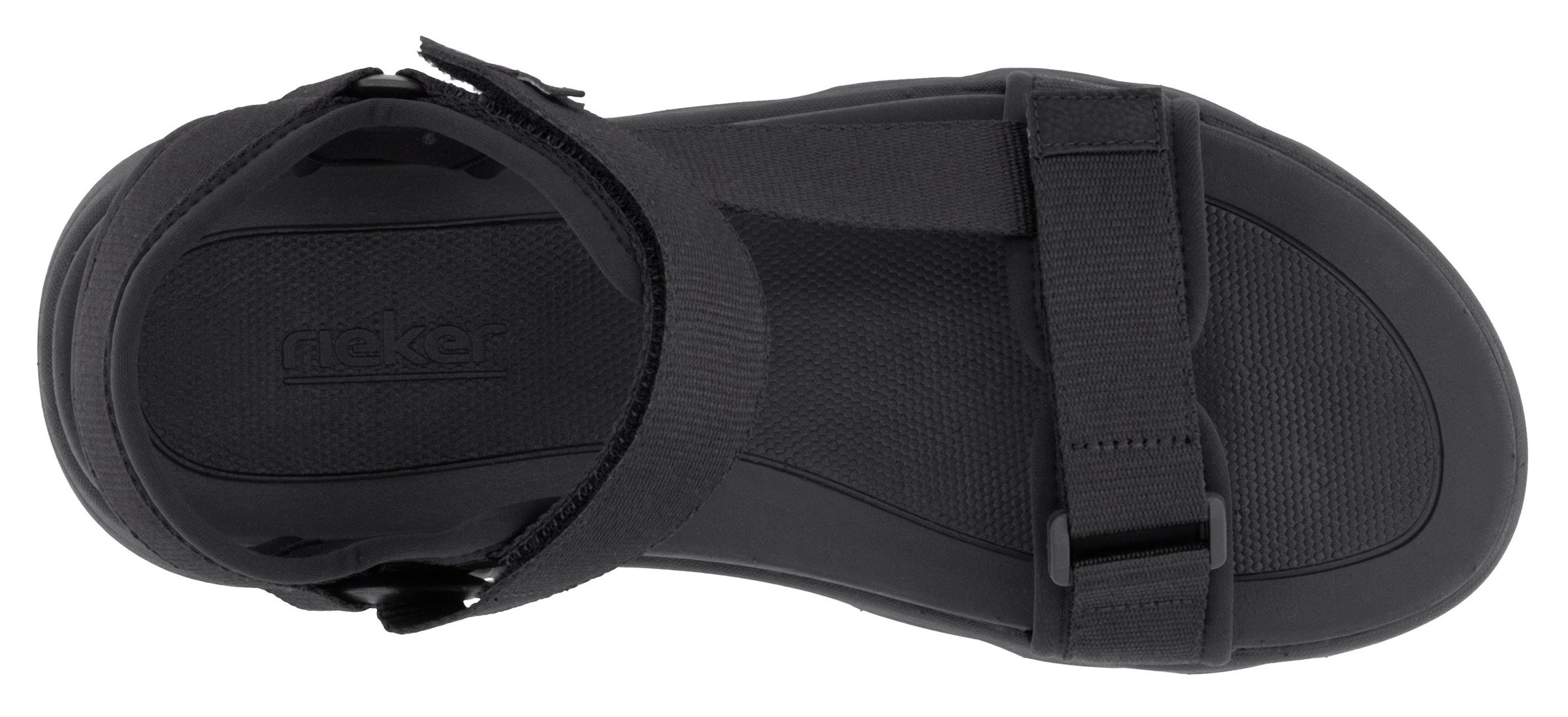 RIEKER Sport Sandale »Orlando«, Sommerschuh, Outdoorsandale, Maschinenwäsche, mit Klettverschlüssen